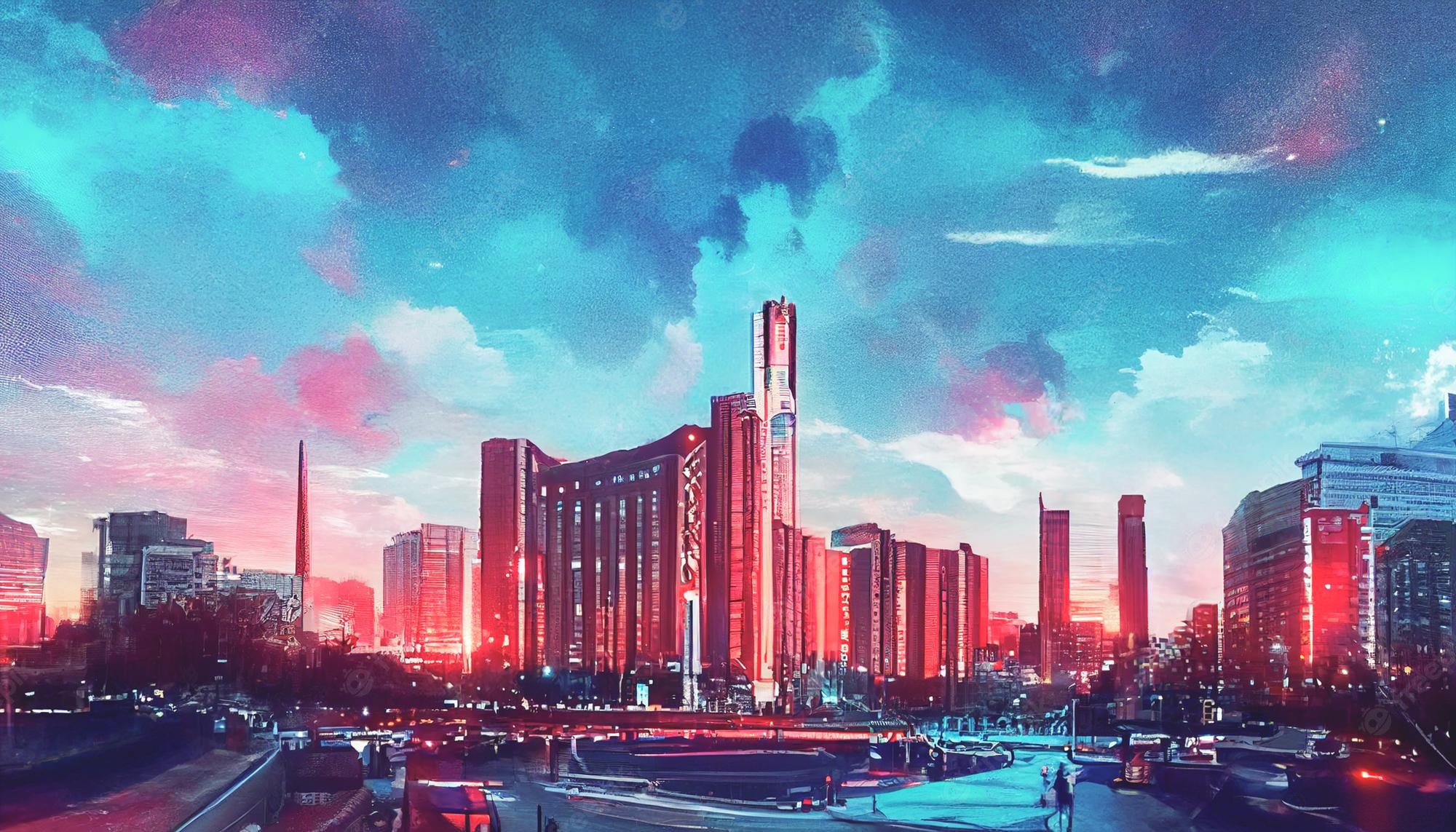 Futuristic Cityscape Wallpapers