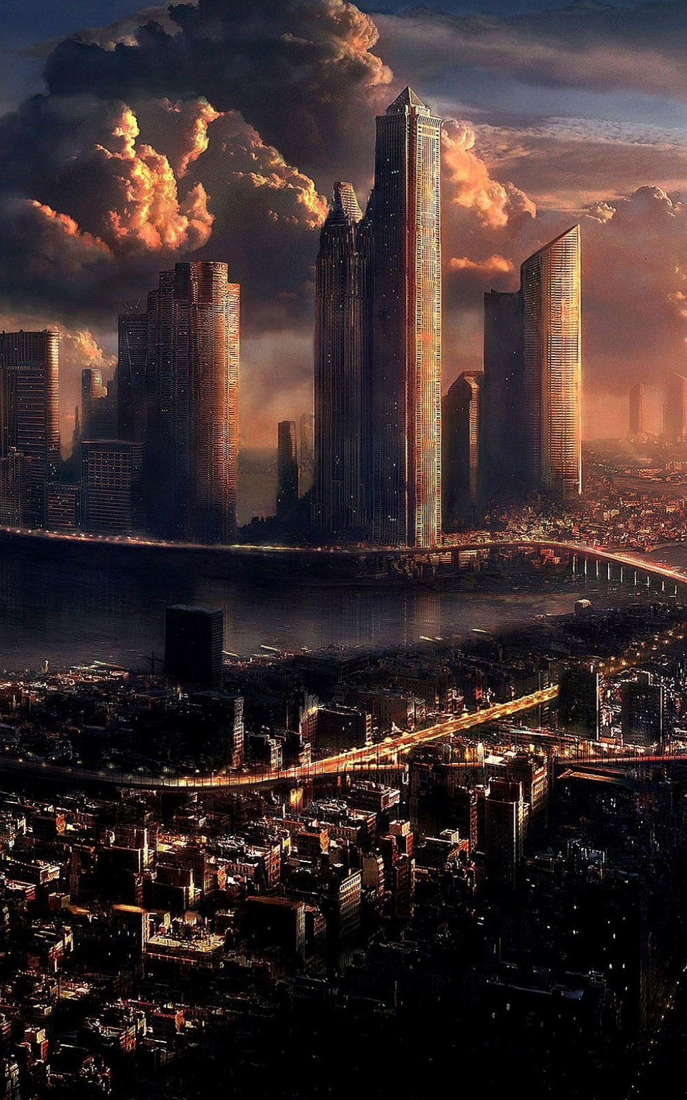 Futuristic Cityscape Wallpapers