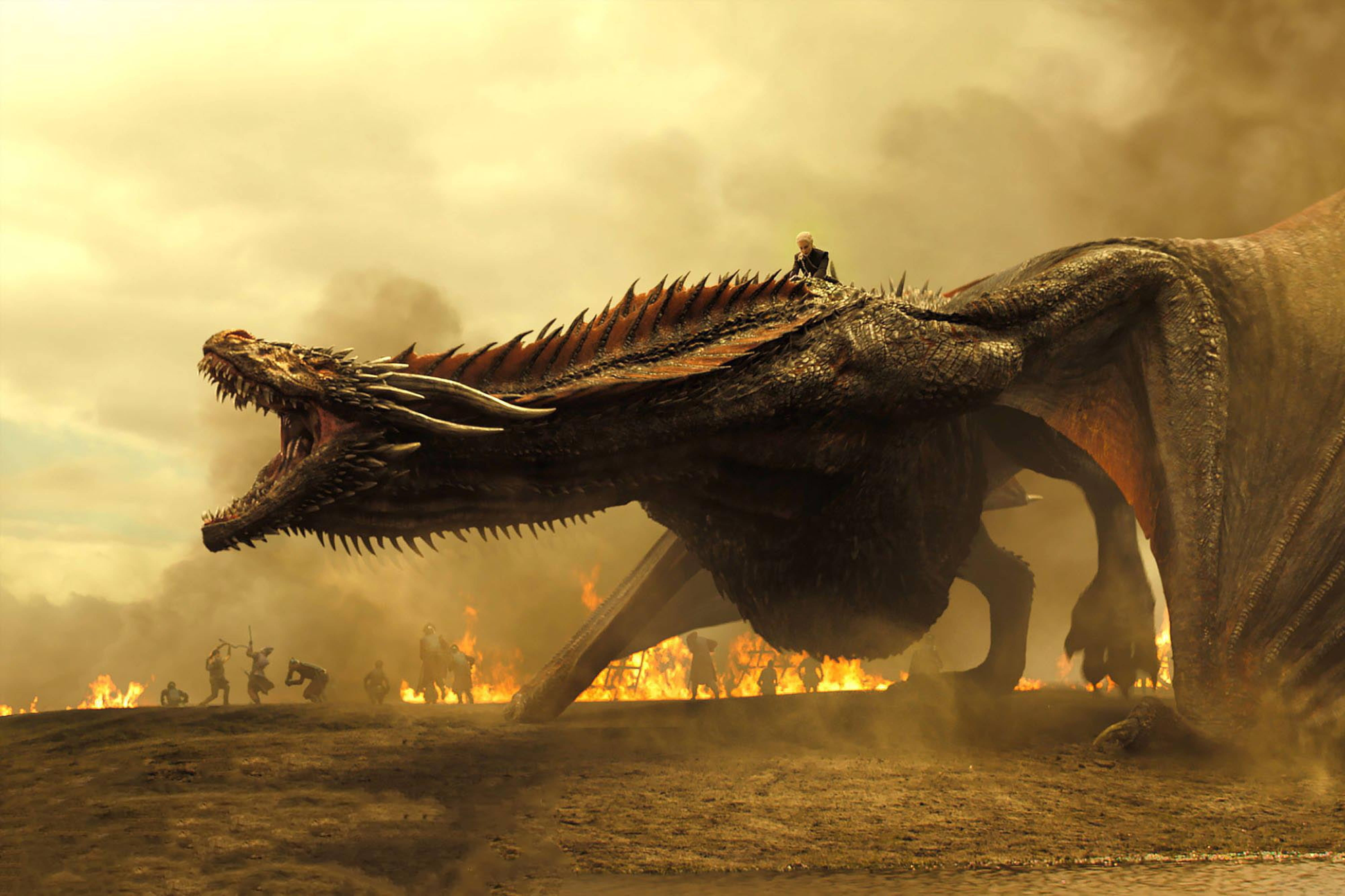 Game Of Thrones Dragon Fire Wallpapers