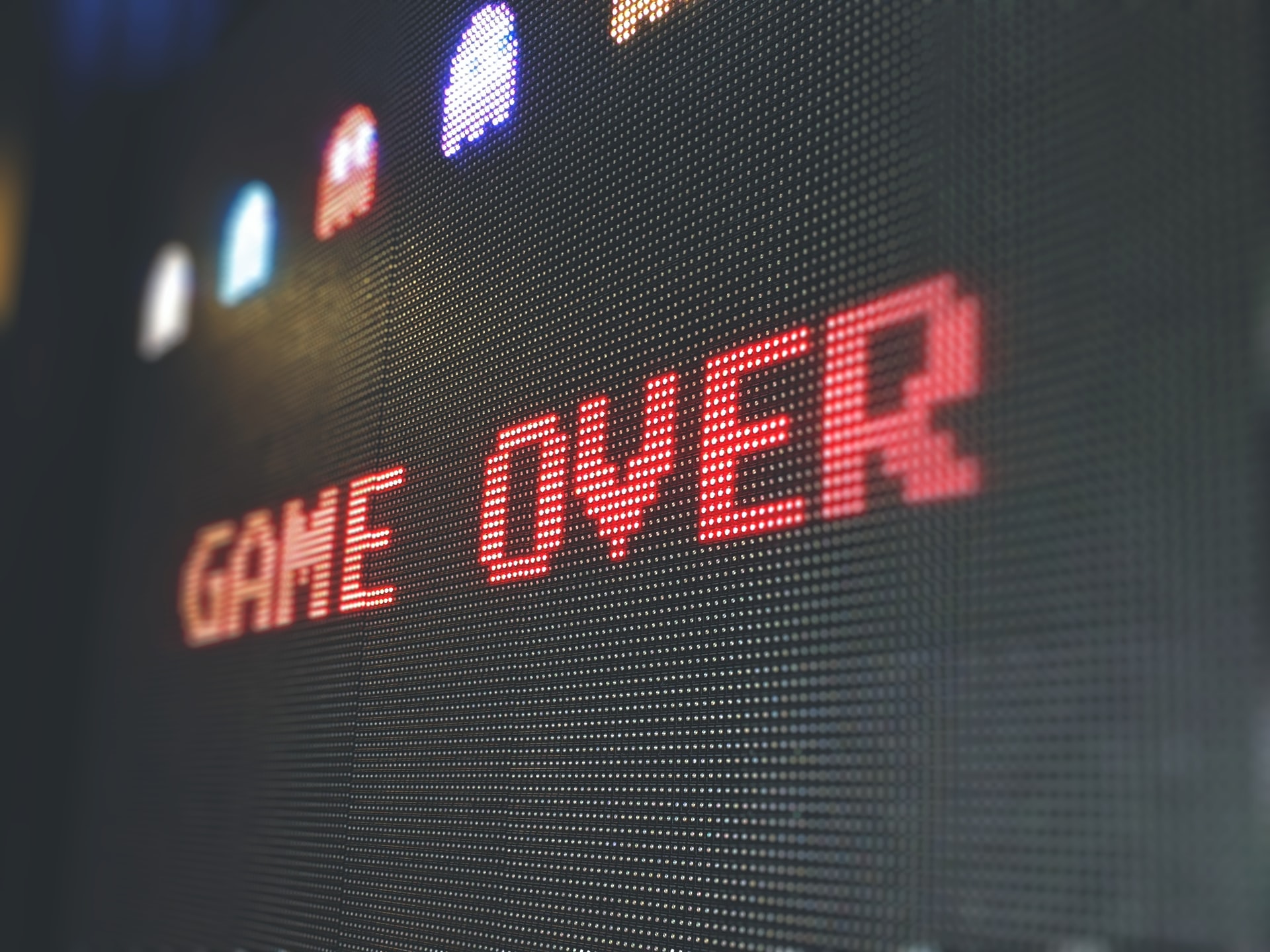 Game Over Hacker Setup Wallpapers