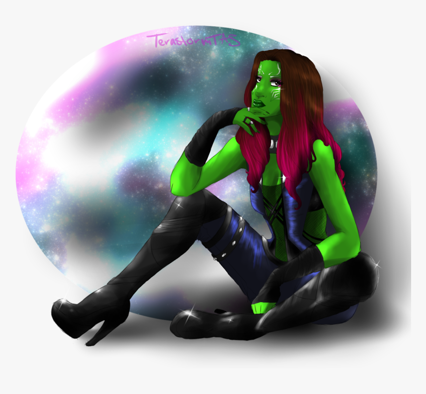 Gamora Simple Art Wallpapers