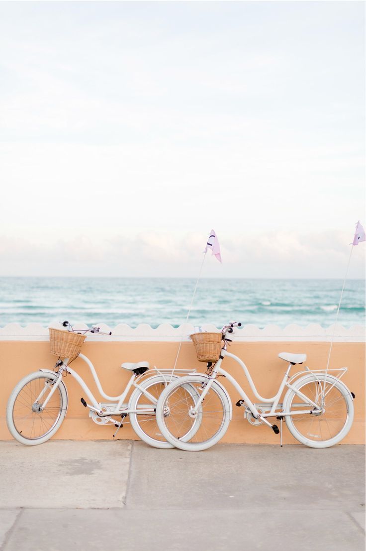 Girl Cycling Near Sea 4K Wallpapers