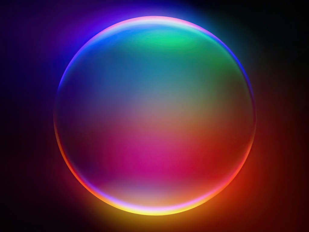 Gradient Colorful Circle Wallpapers