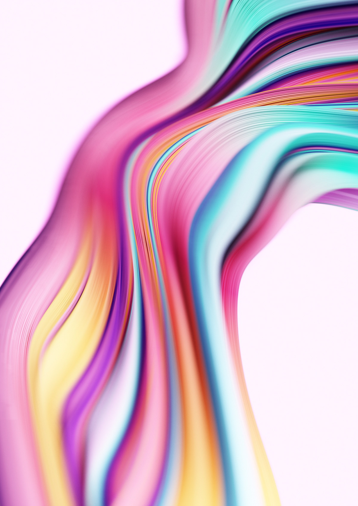 Gradient Flow Lines Wallpapers