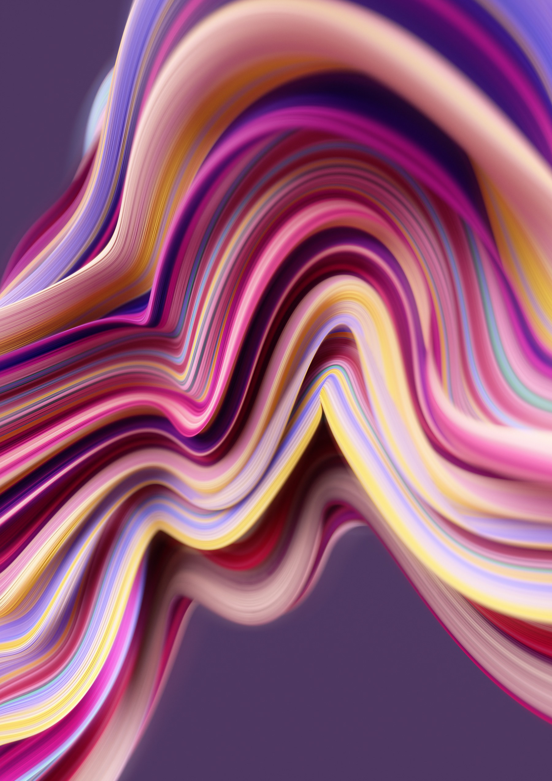 Gradient Flow Lines Wallpapers