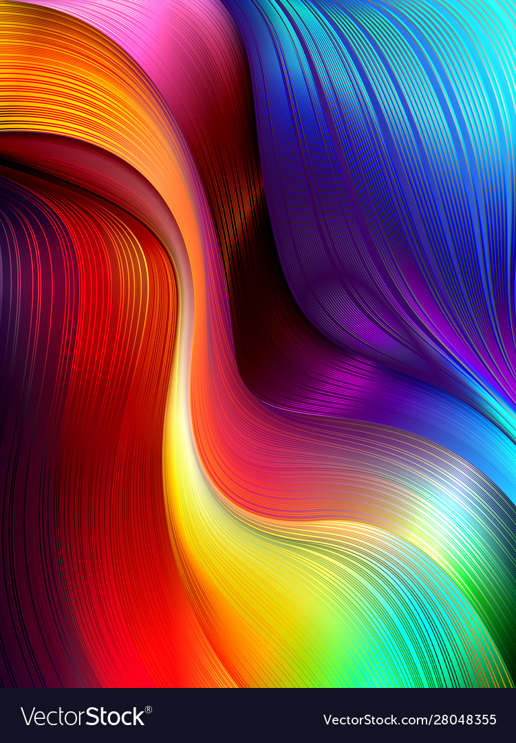 Gradient Flow Lines Wallpapers