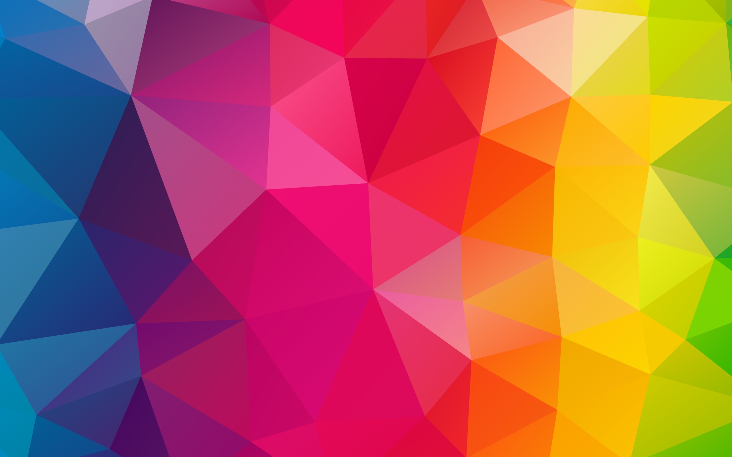 Gradient Triangle Colors Wallpapers