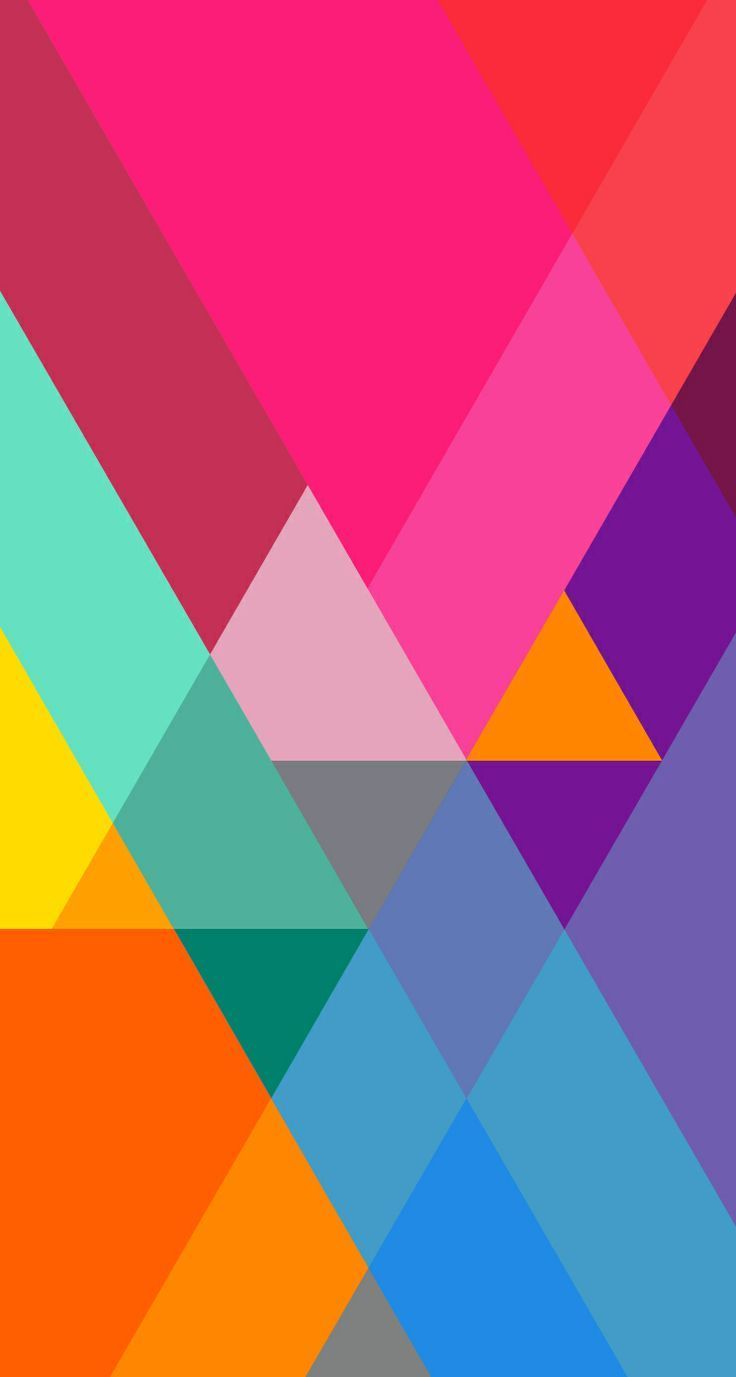 Gradient Triangle Colors Wallpapers