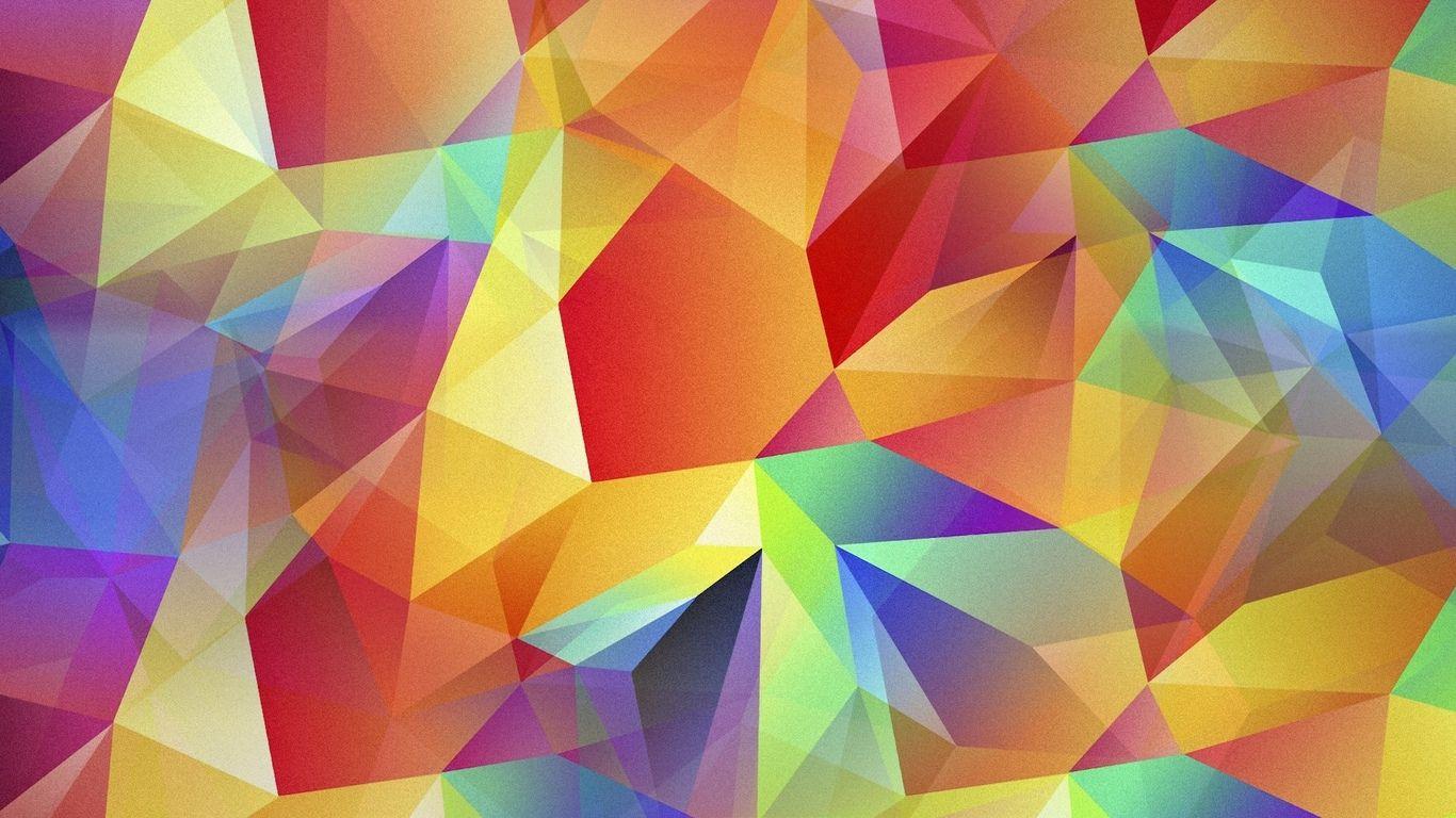 Gradient Triangle Colors Wallpapers