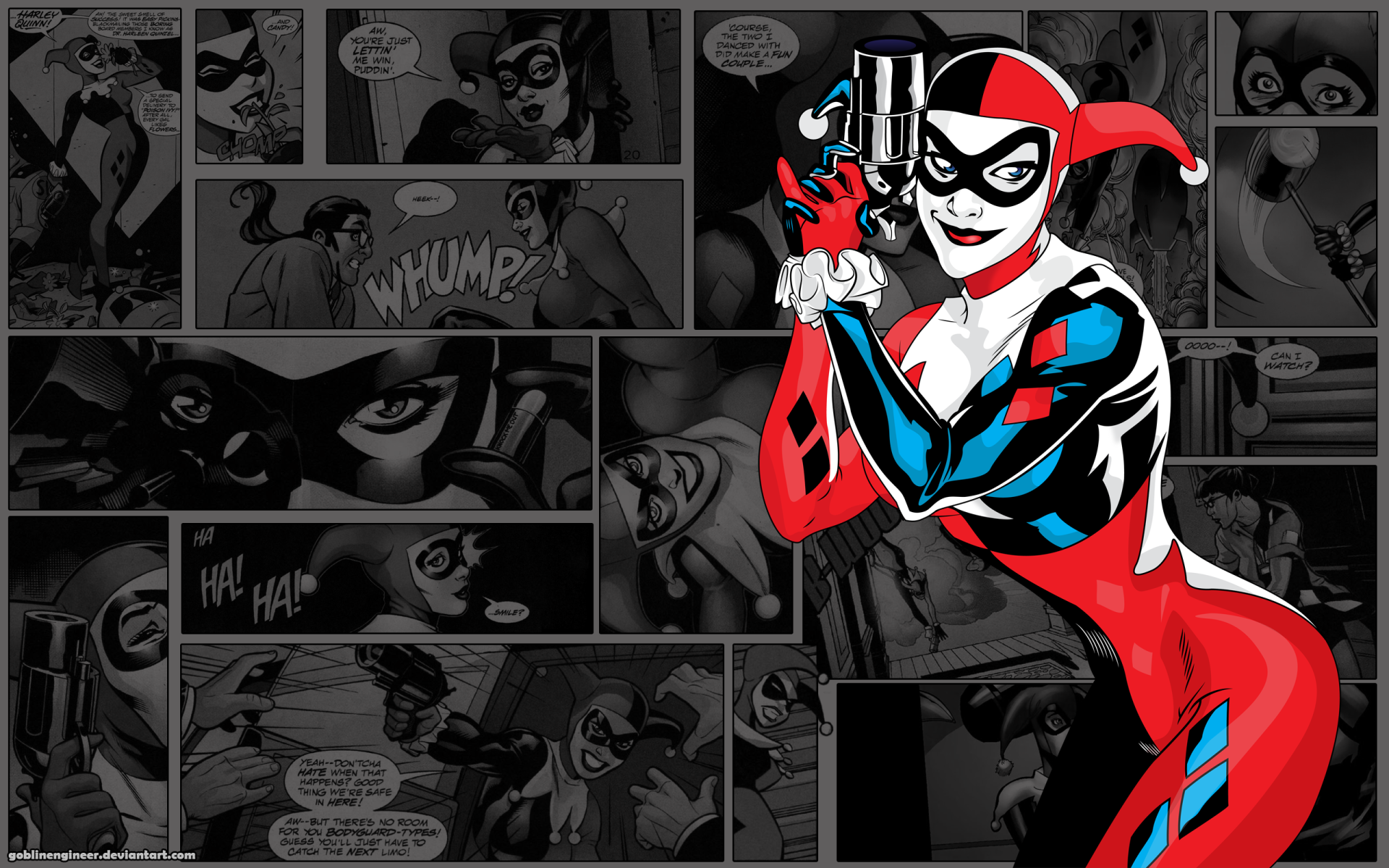 Harley Quinn Comic Artwork Wallpapers