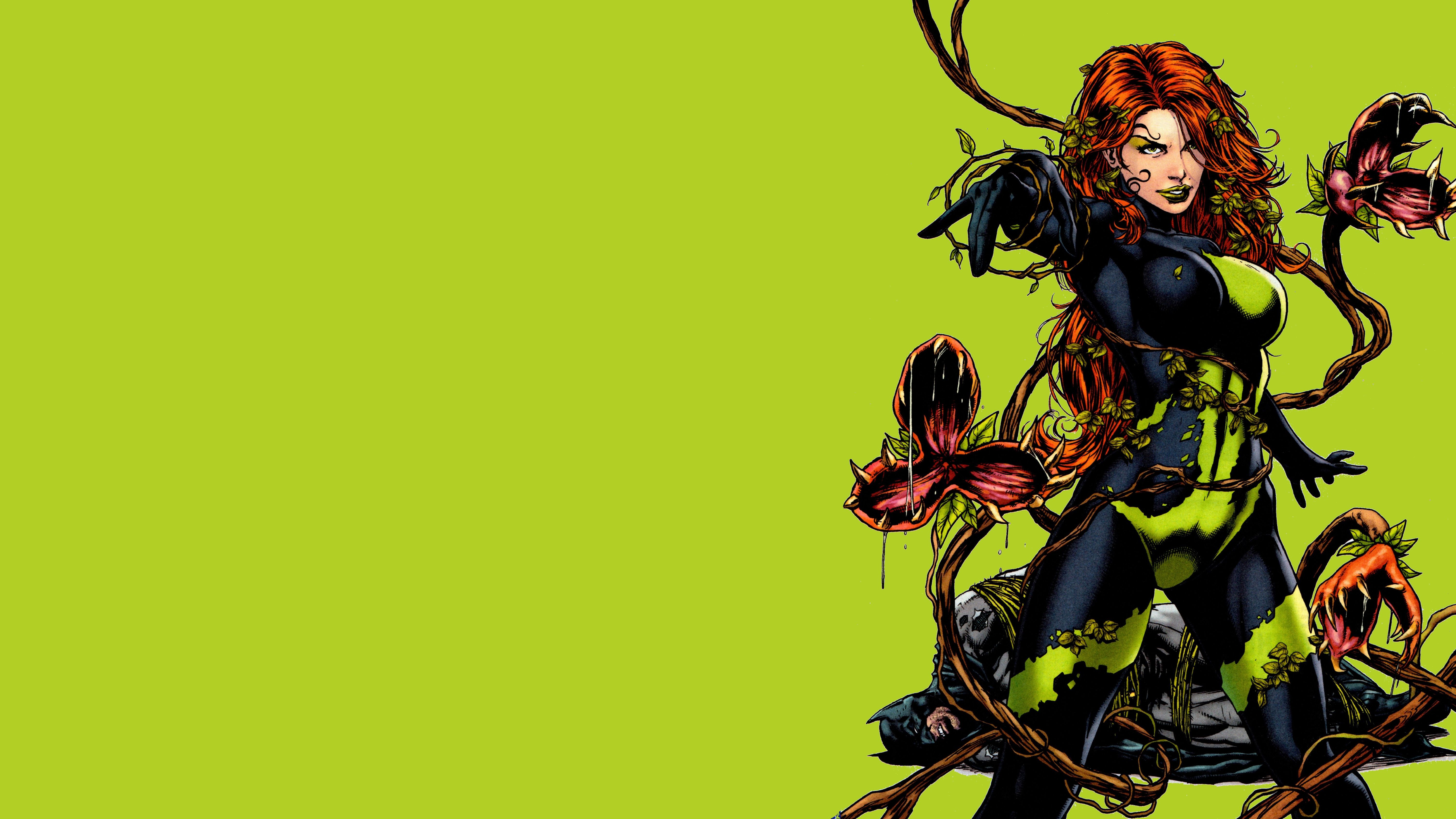 Harley Quinn Poison Ivy Artwork Wallpapers