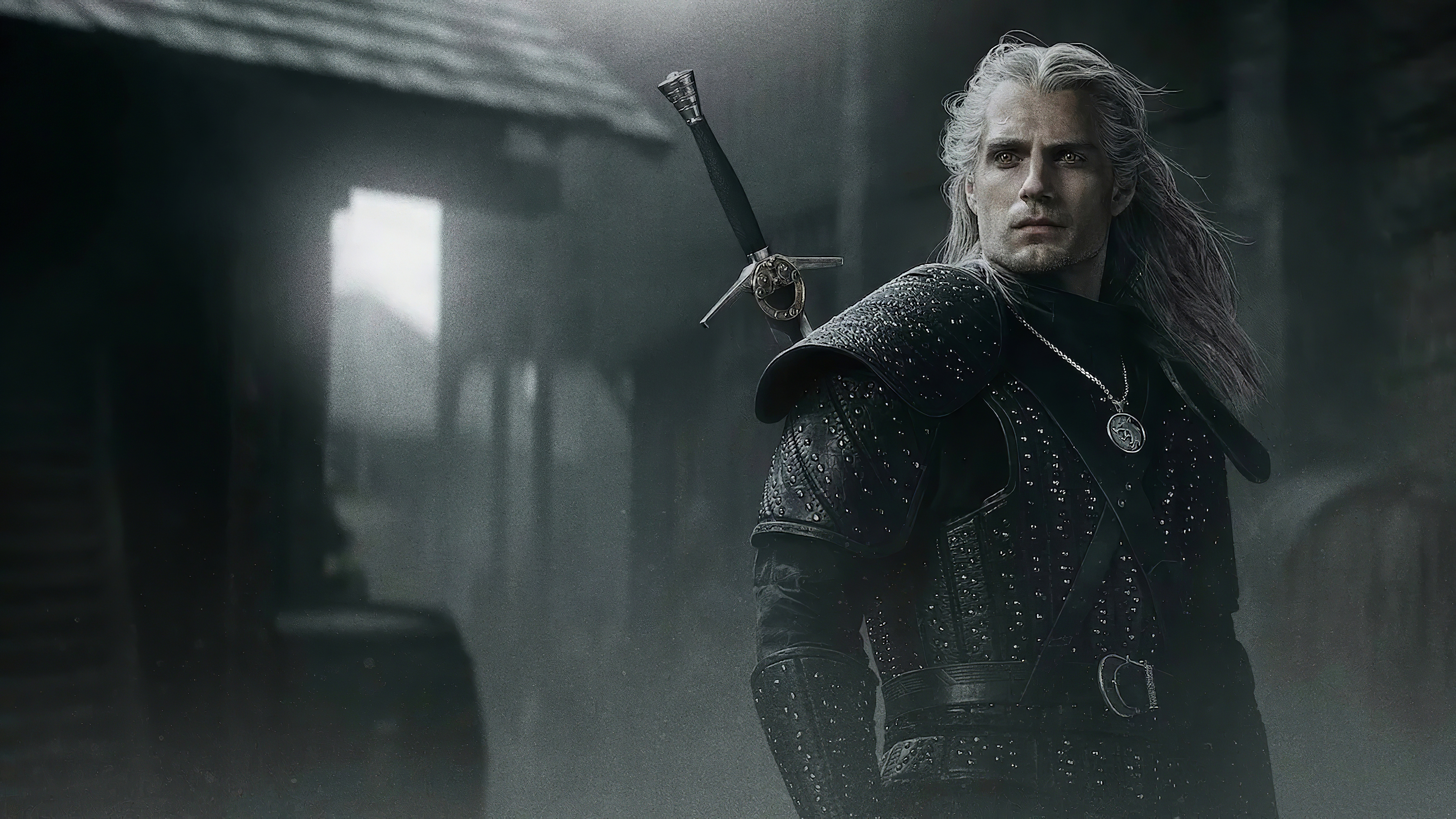 Henry Cavill As Geralt Of Rivia Fan Art Wallpapers