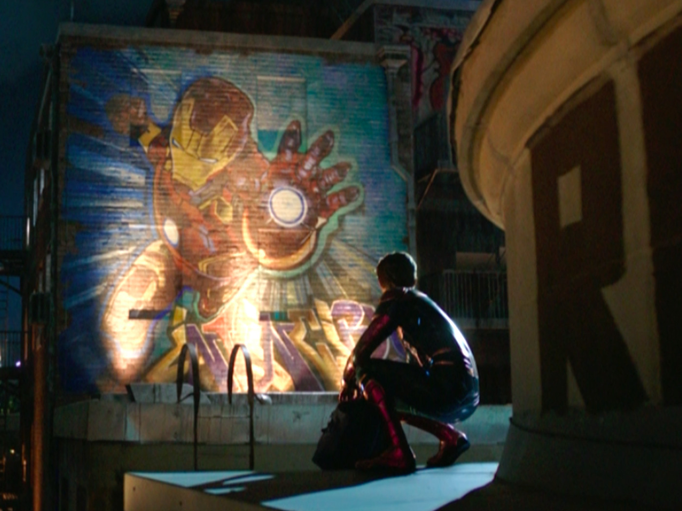 Iron Man And Spiderman Last Scene Art Wallpapers