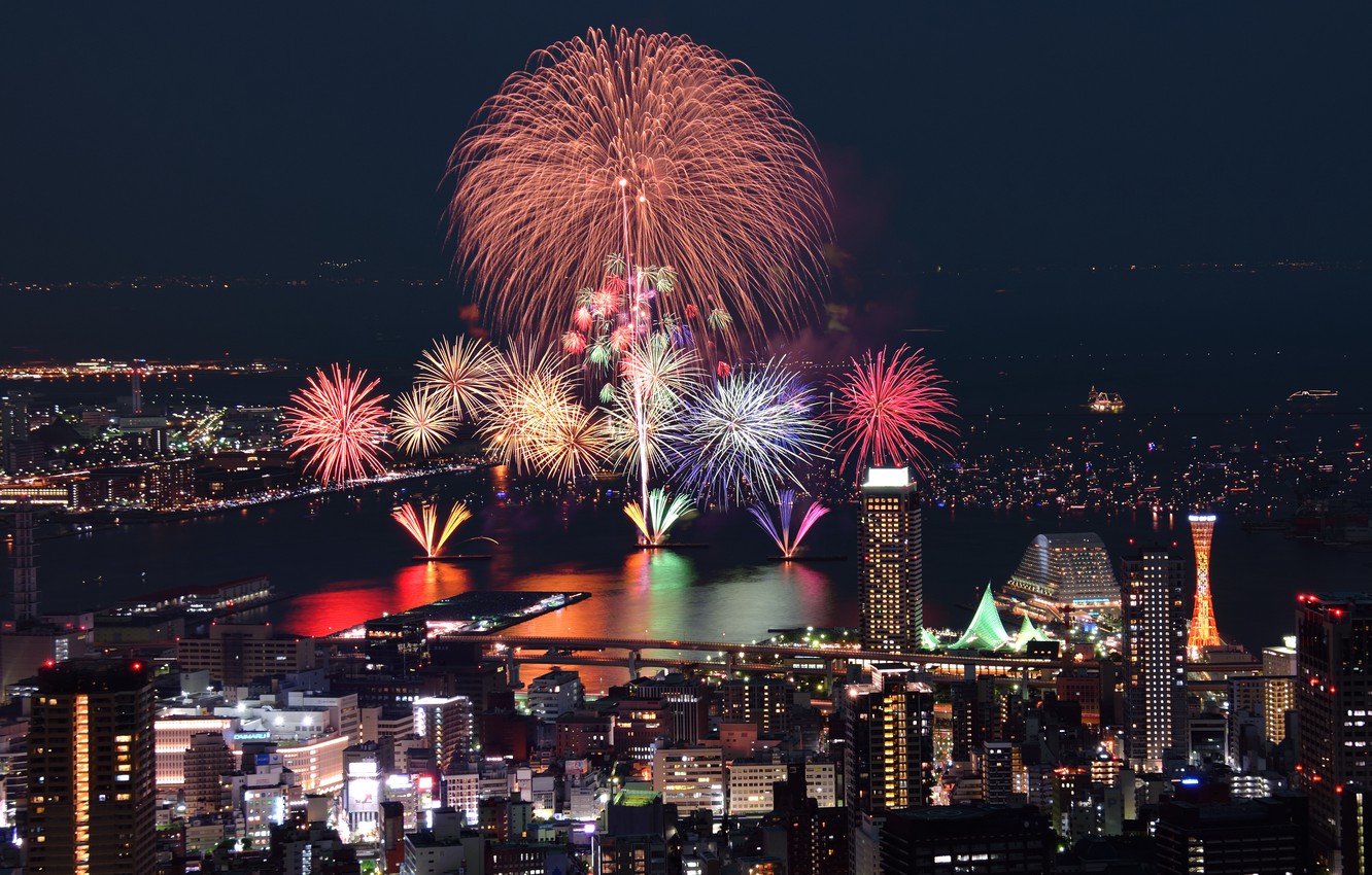 Japanese Fireworks Wallpapers