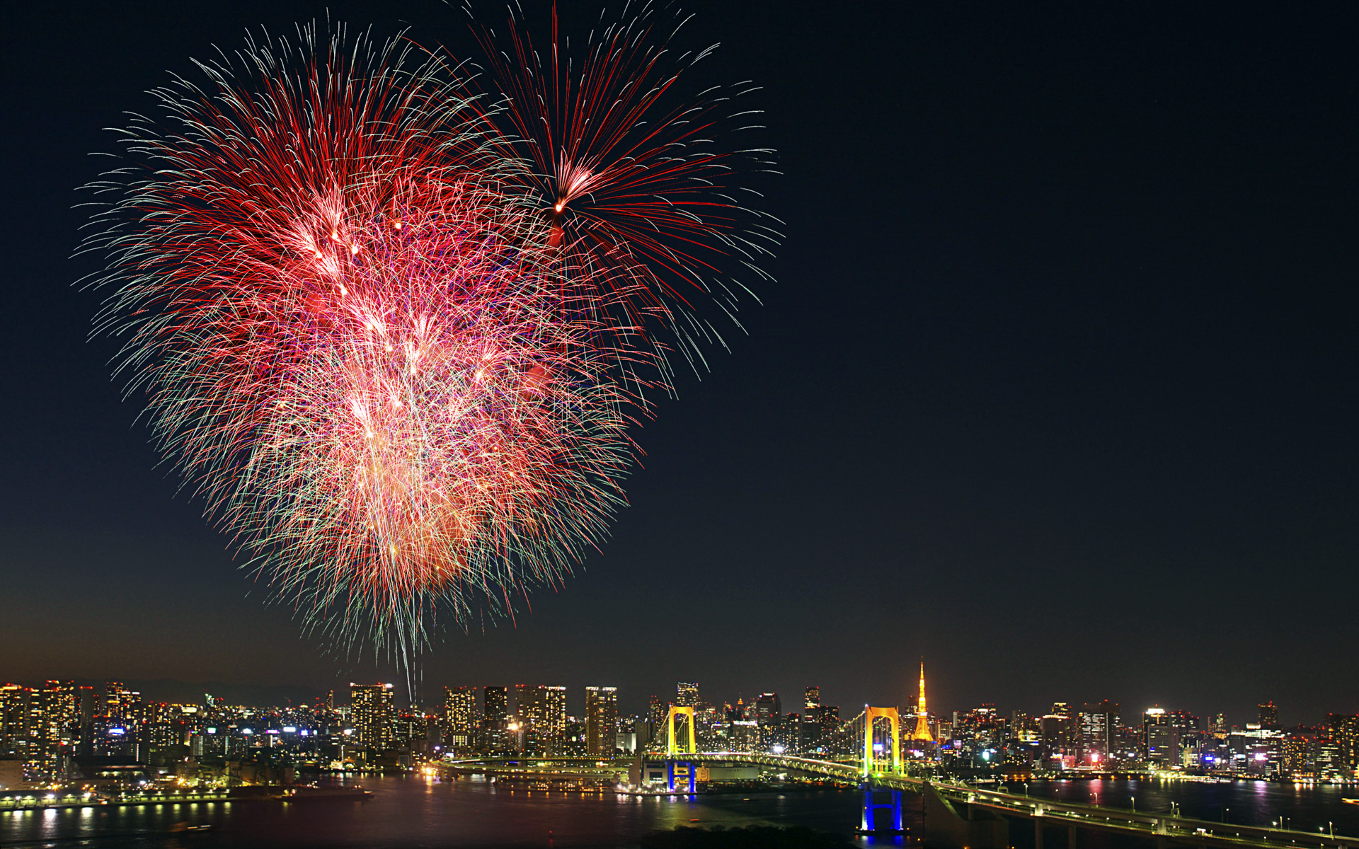 Japanese Fireworks Wallpapers