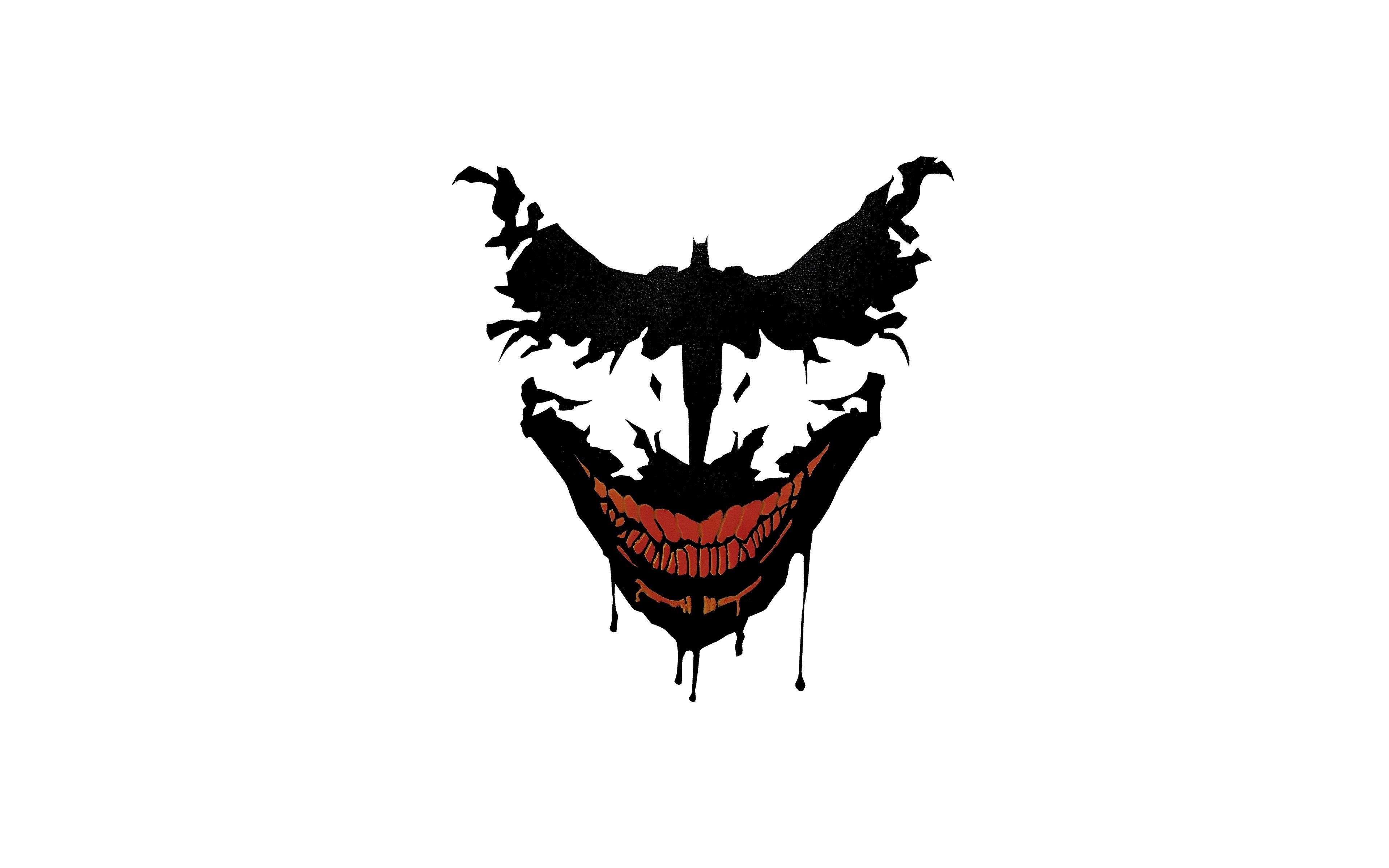 Joker With Bloody Wings Wallpapers