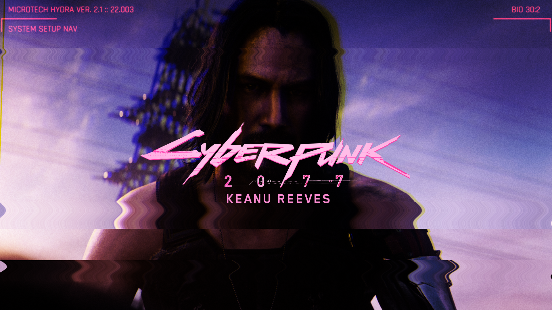 Keanu Reeves Cyberpunk 2077 Art Wallpapers