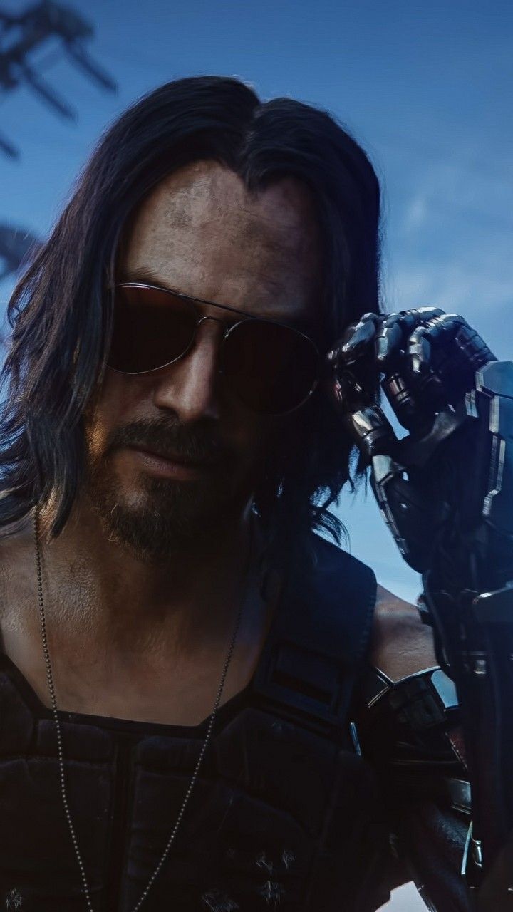 Keanu Reeves Cyberpunk 2077 Art Wallpapers