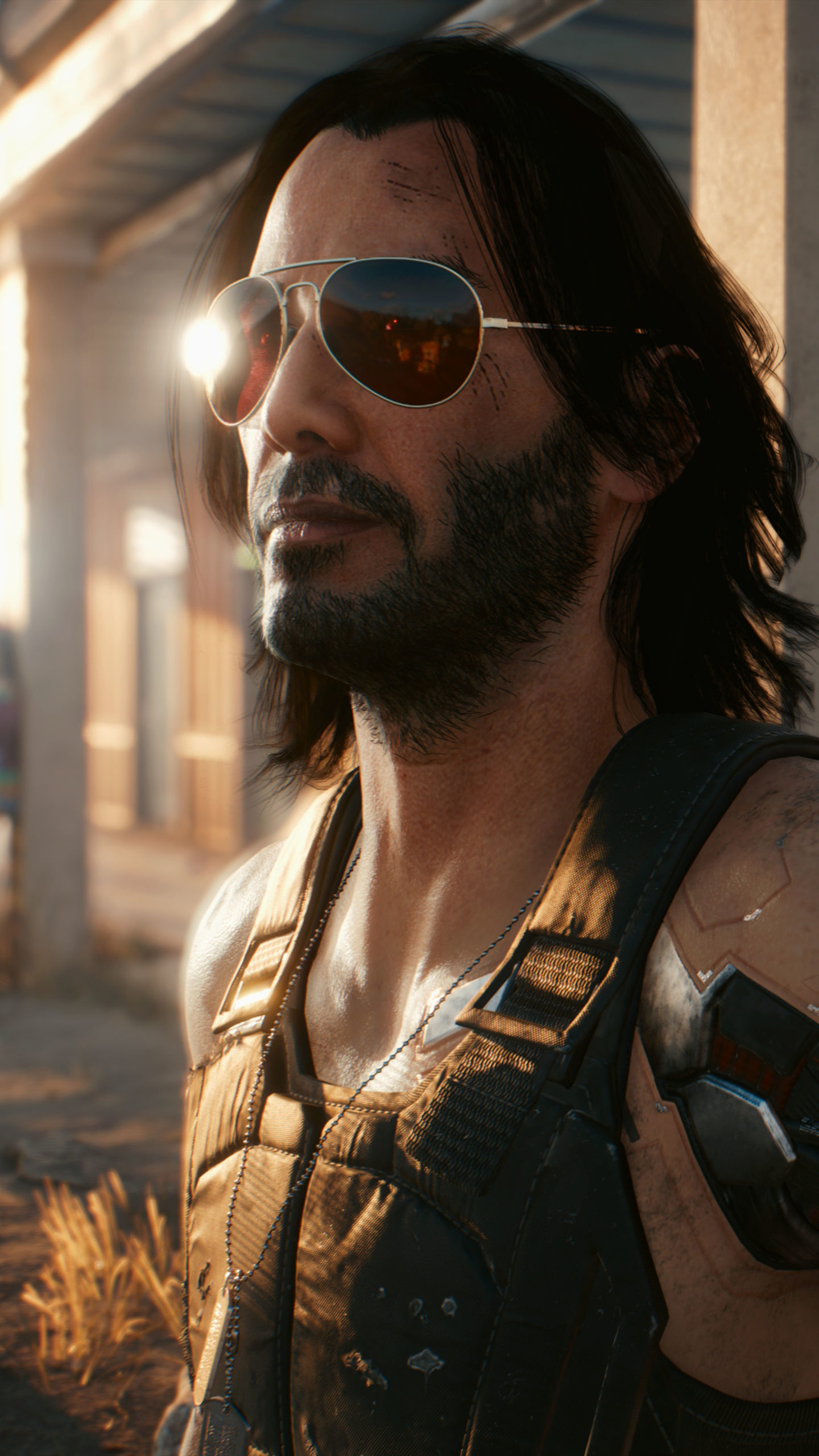 Keanu Reeves Cyberpunk 2077 Art Wallpapers