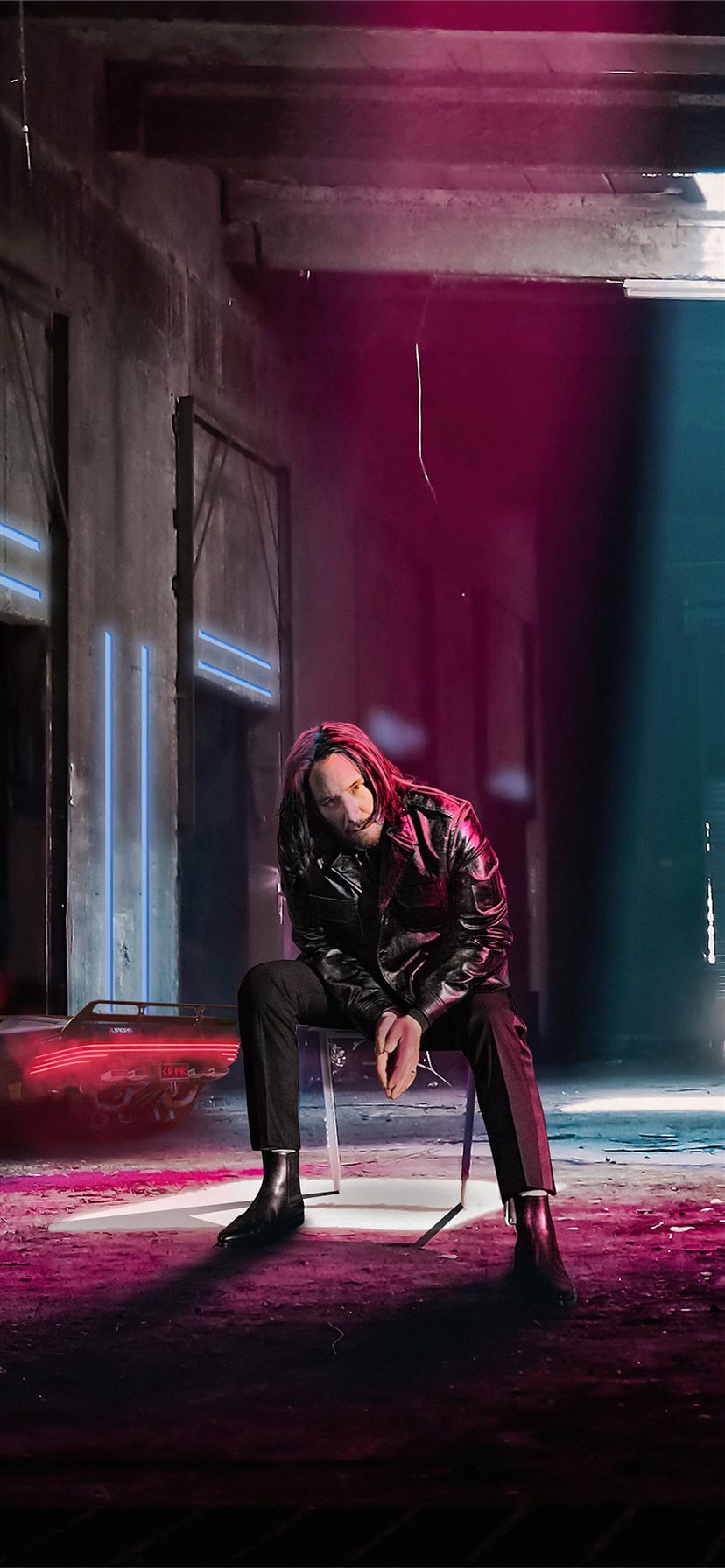 Keanu Reeves Cyberpunk 2077 Art Wallpapers