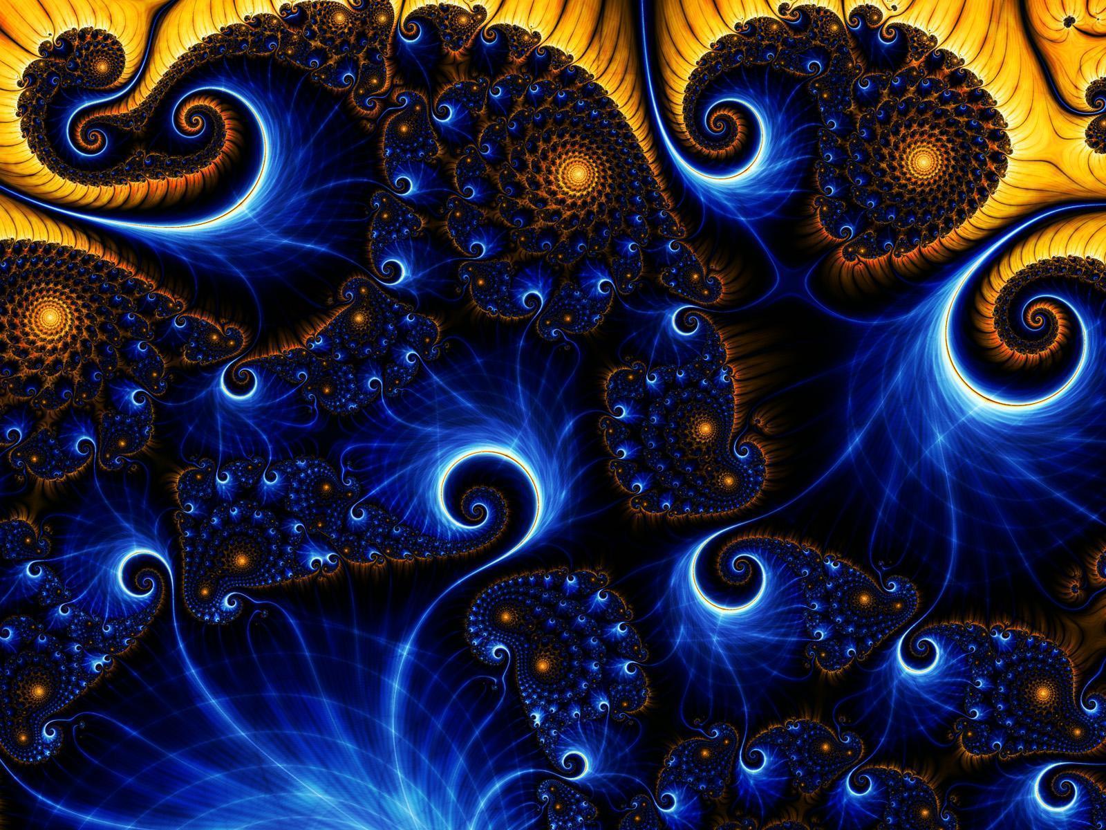 Kind Of Blue Fractal Wallpapers