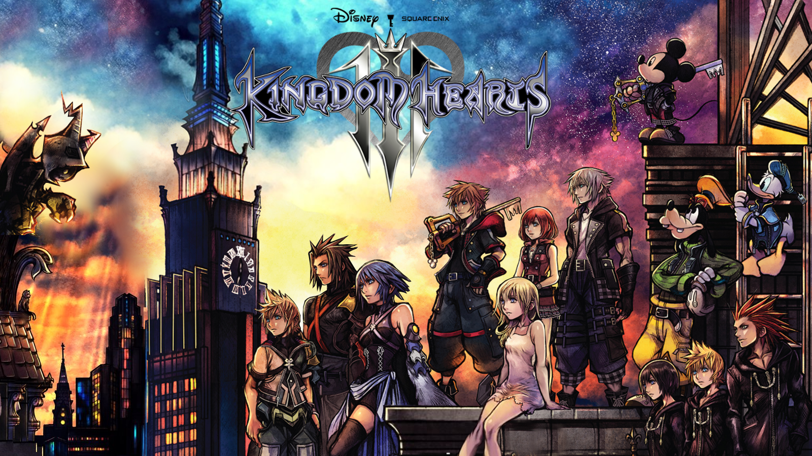 Kingdom Hearts Iii Game Art Wallpapers