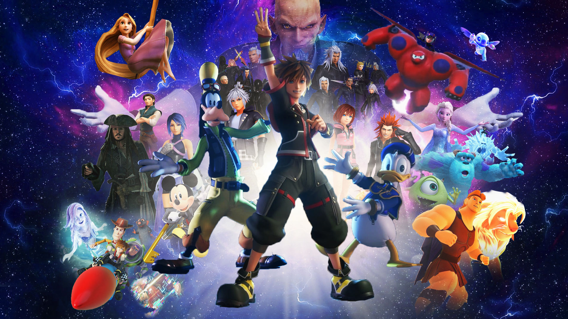 Kingdom Hearts Iii Game Art Wallpapers