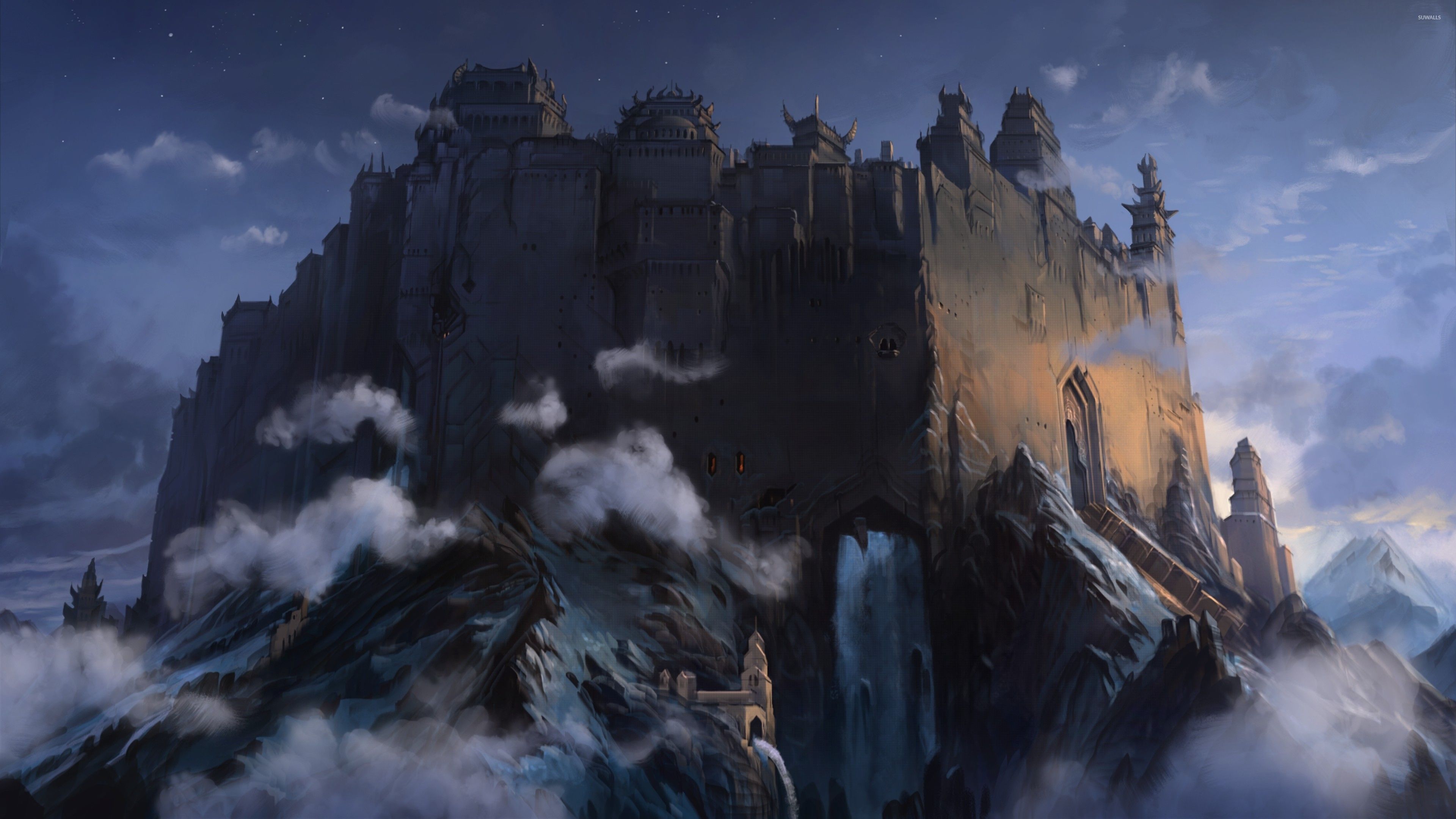 Kings Castle Painting Wallpapers