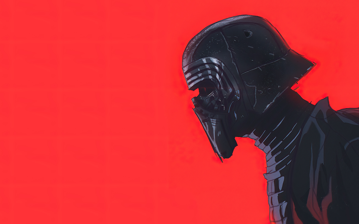 Kylo Ren Star Wars Neon Art Wallpapers