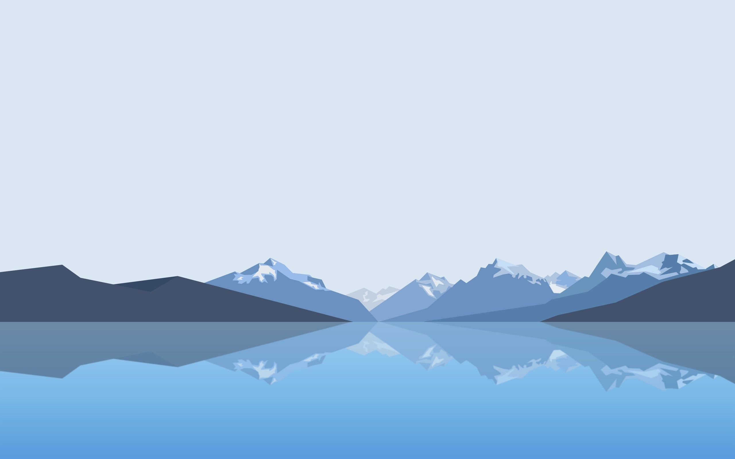 Lake Minimalist Wallpapers