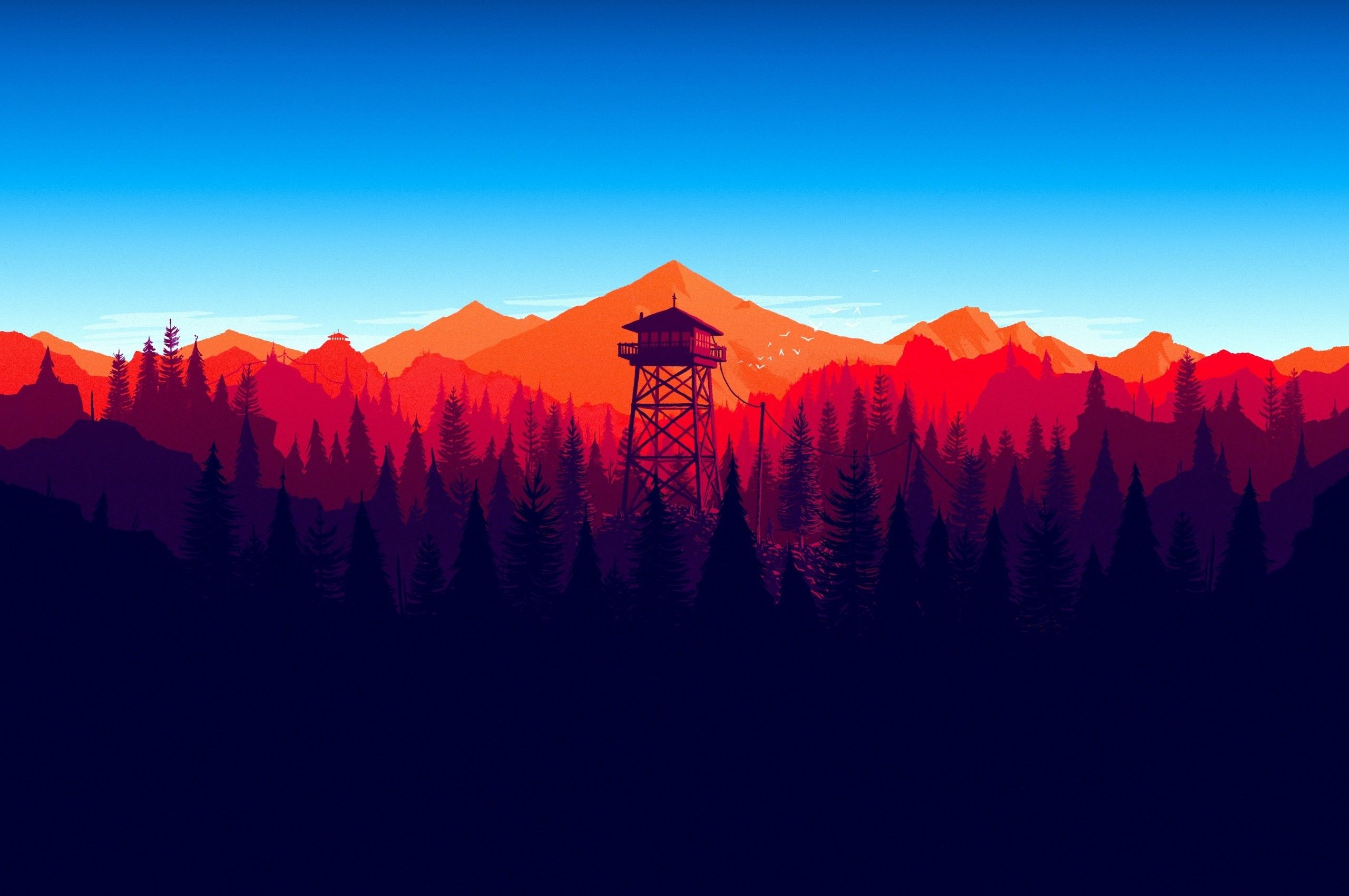 Landscape Pixel Art Wallpapers