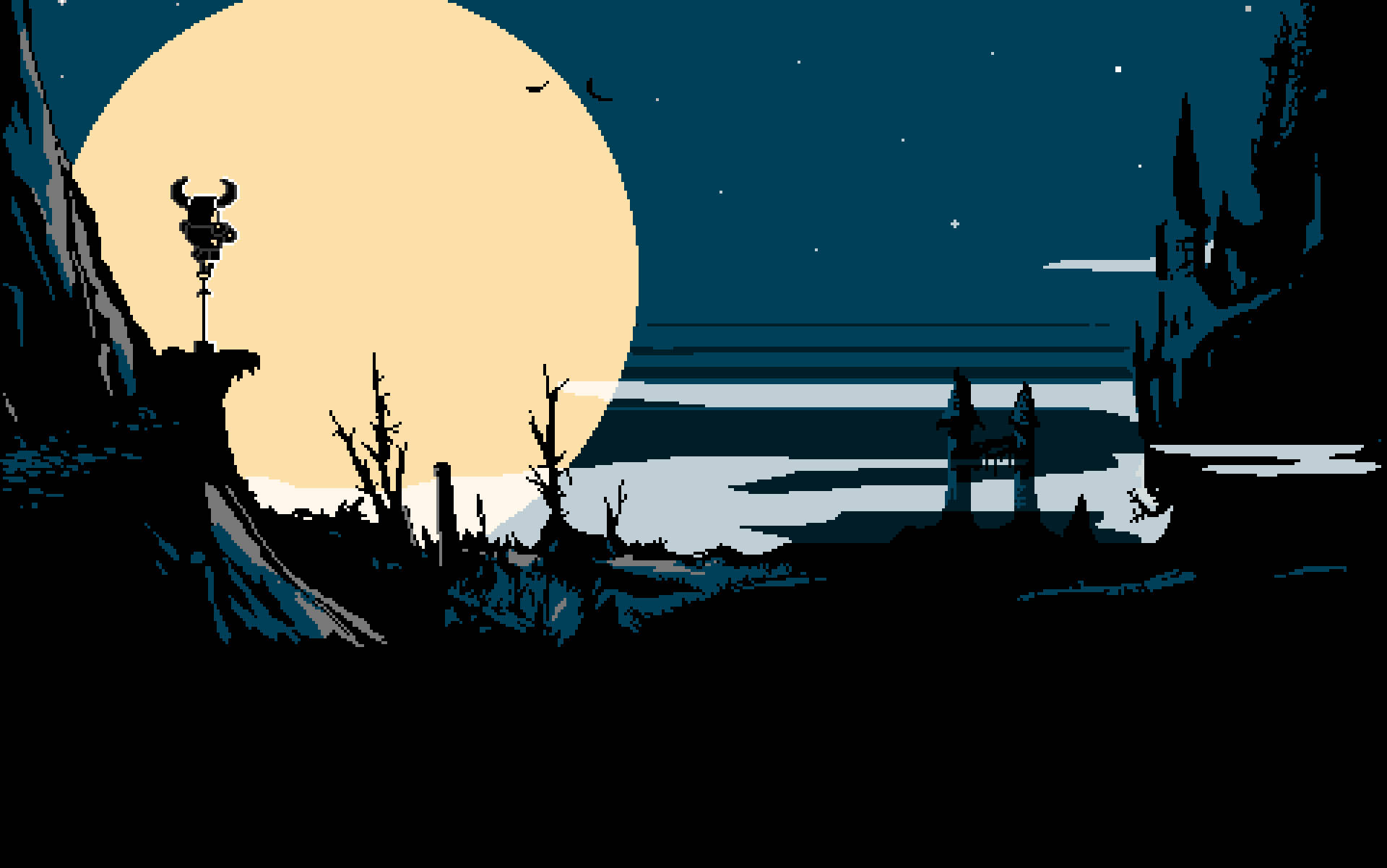 Landscape Pixel Art Wallpapers