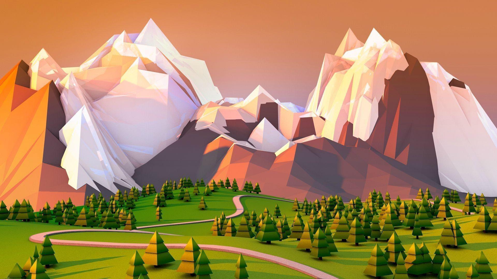 Low Poly Wallpapers