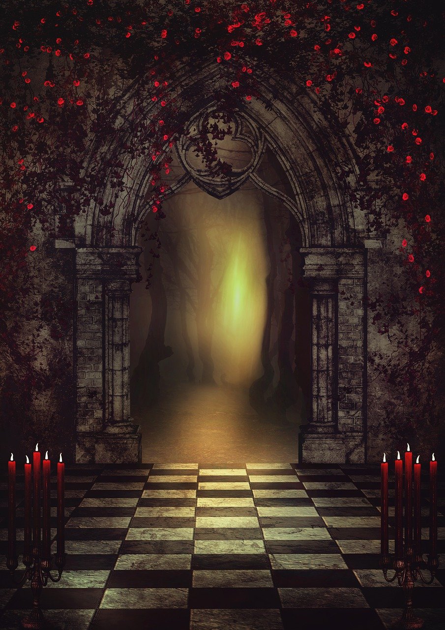 Magical Gate To Artistic Forest Wallpapers