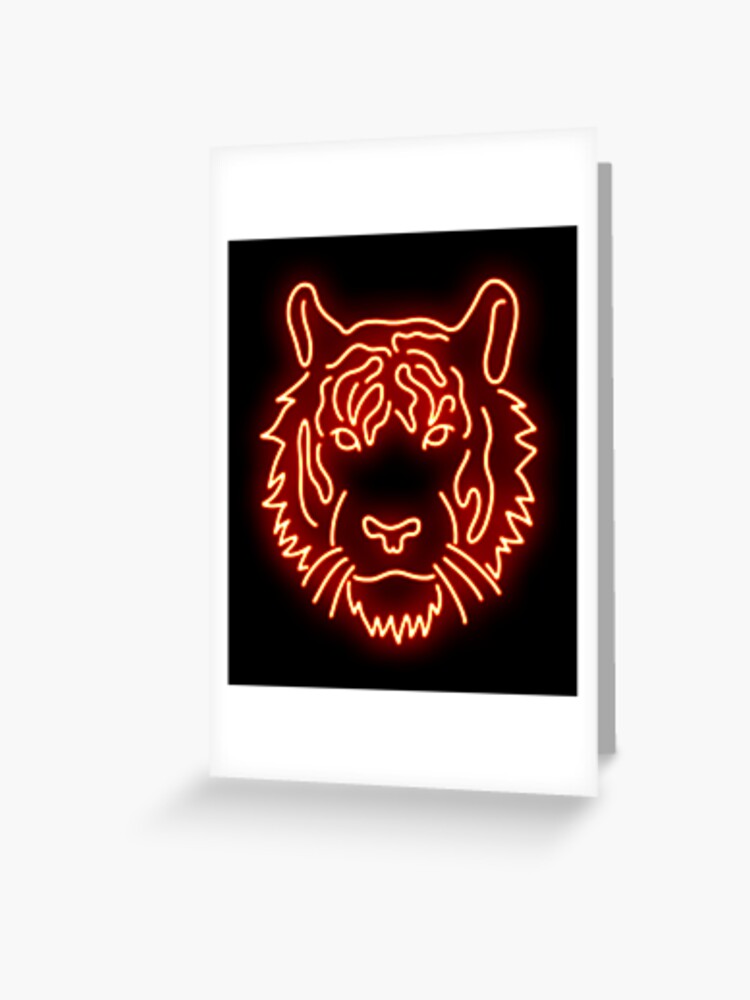 Man With Neon Tiger Synthwave Wallpapers