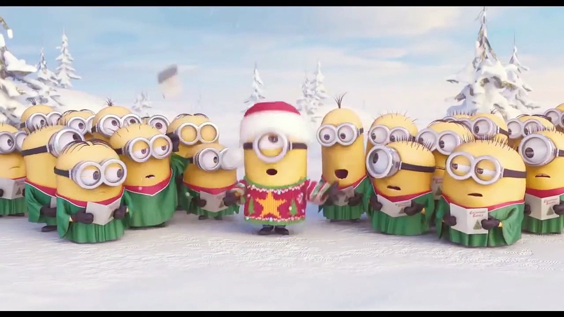 Minions Christmas Day Wallpapers