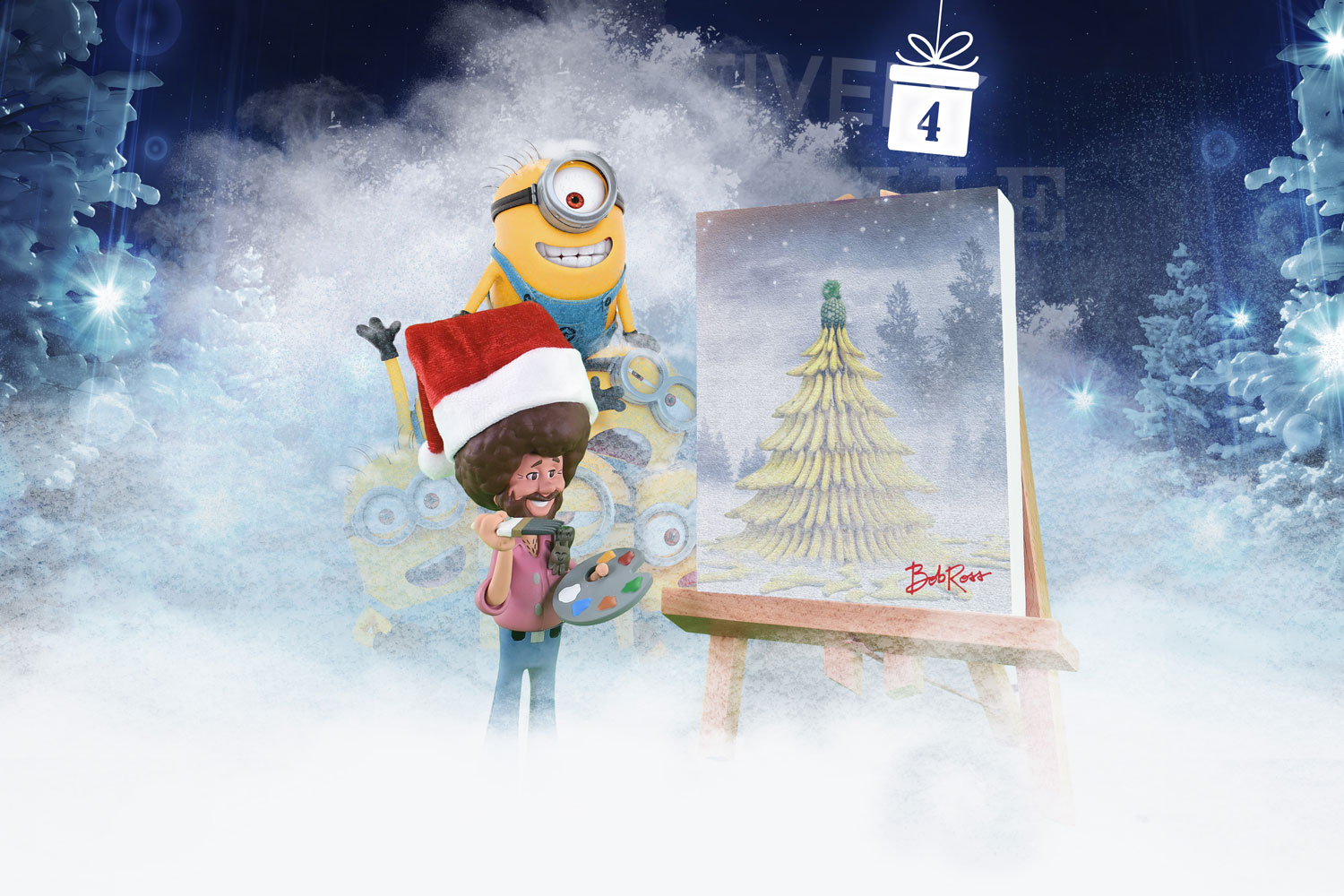 Minions Christmas Day Wallpapers