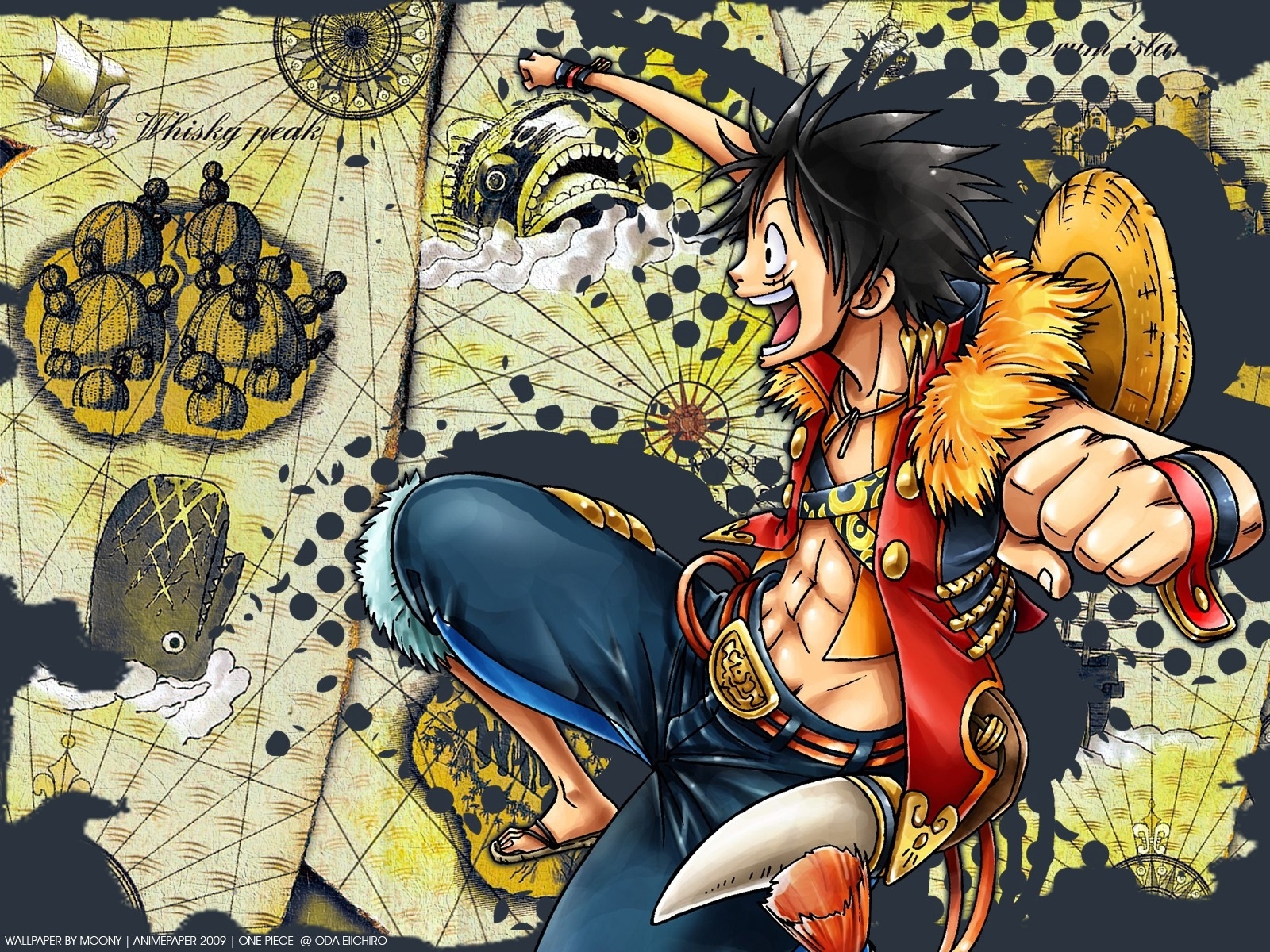 Monkey D Luffy One Piece Art Wallpapers