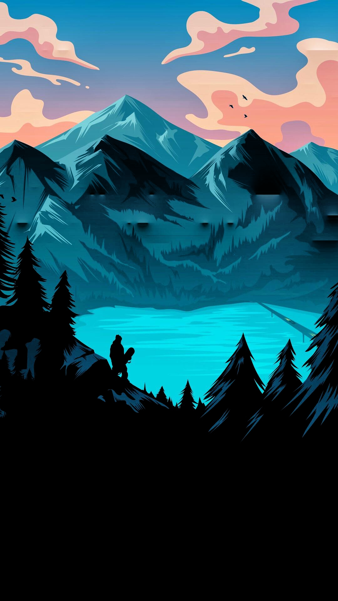 Mountains Amoled 4K Wallpapers