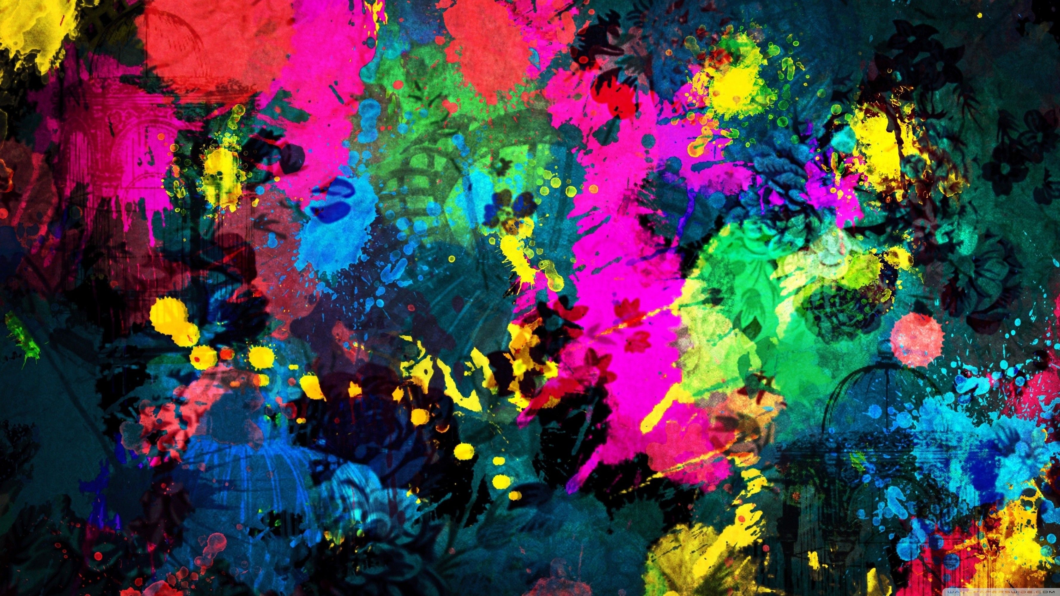 Multi Colors 4K Art Wallpapers