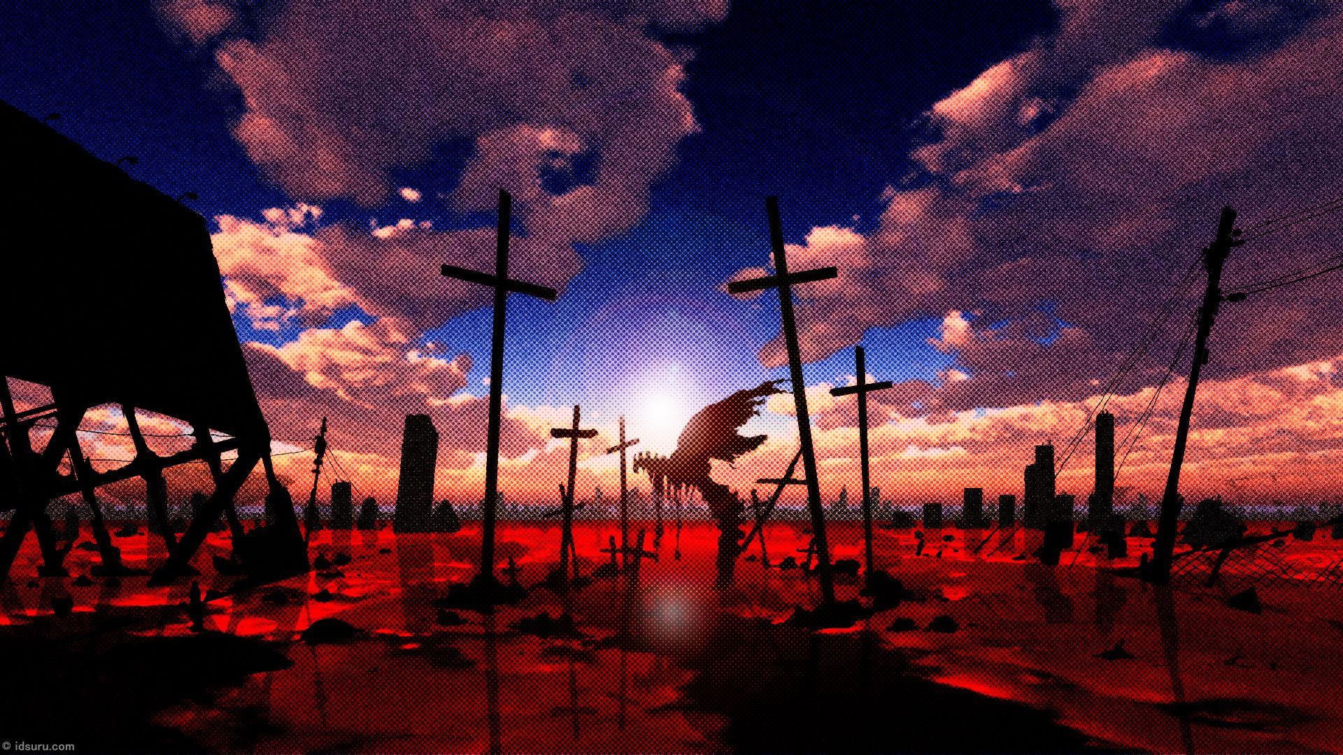 Neon Genesis Evangelion End Art Wallpapers