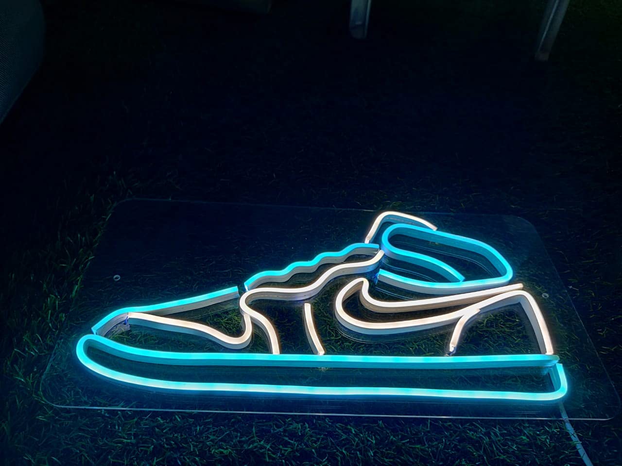 Neon Jordan Retro Shoe Wallpapers