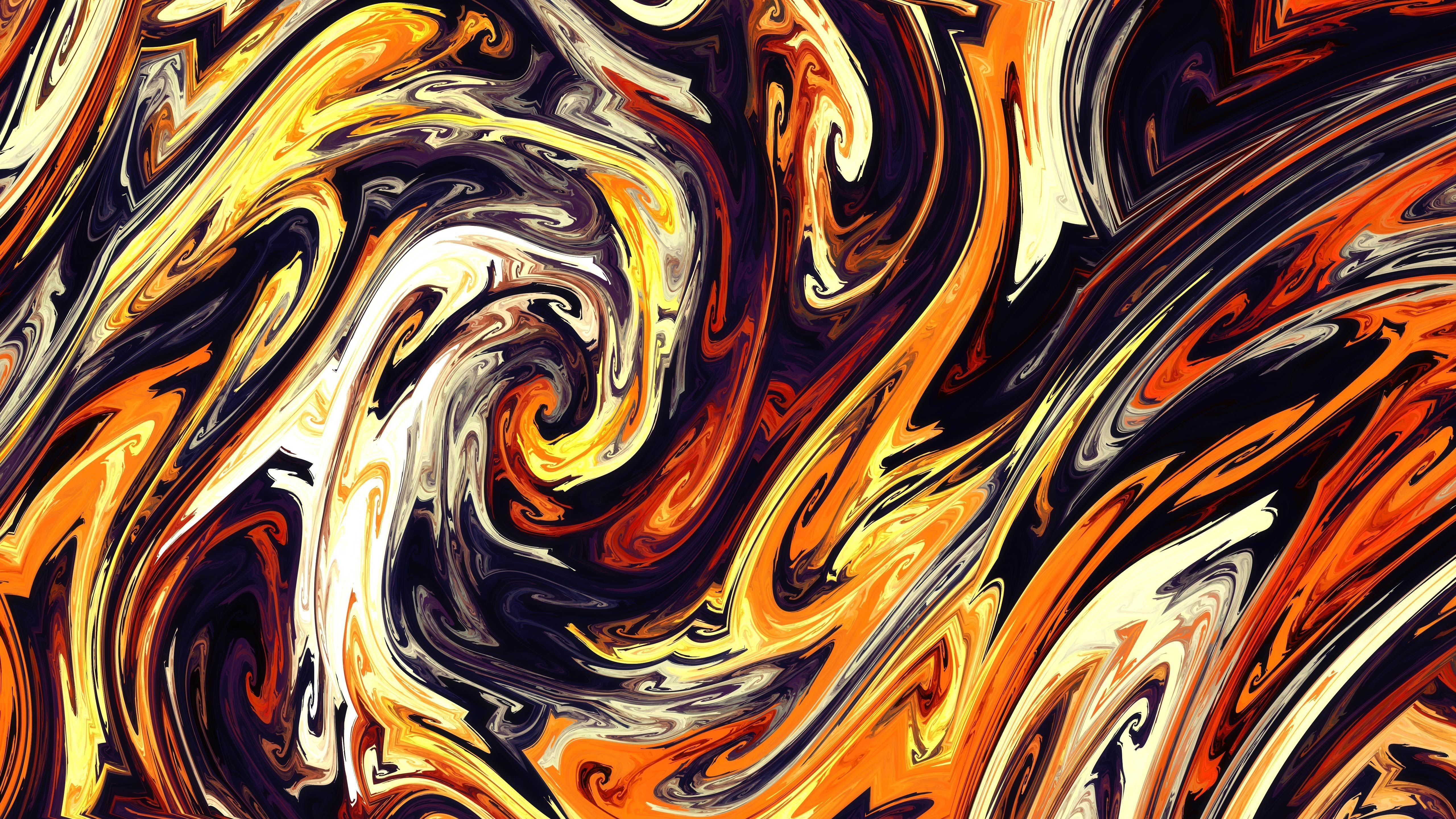 New Cool Swirl 4K Art Wallpapers