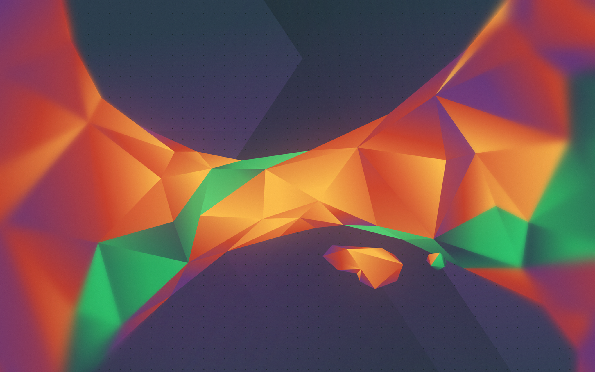 Orange Digital Cgi Art Wallpapers