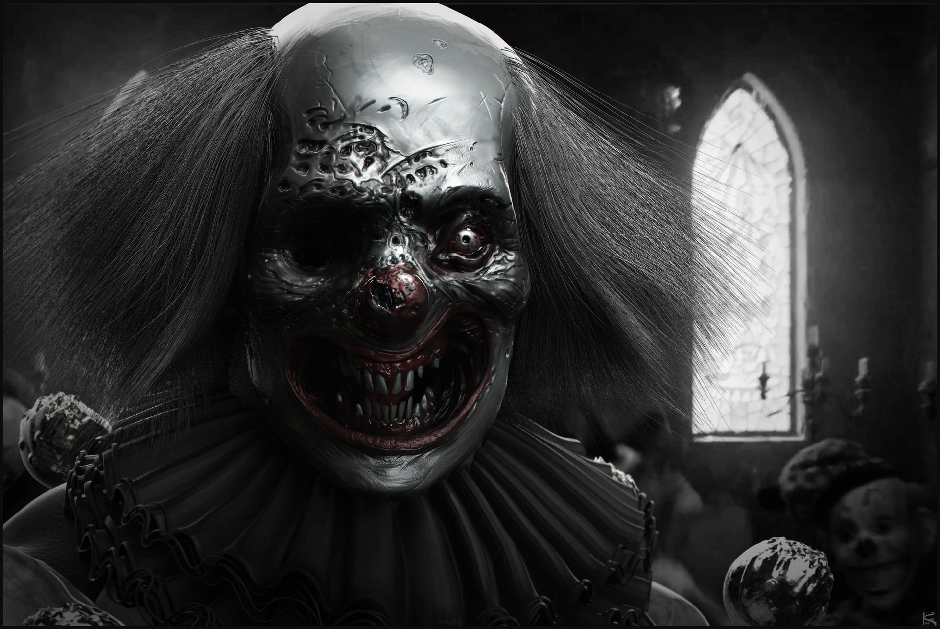 Pennywise Polygon Art Wallpapers