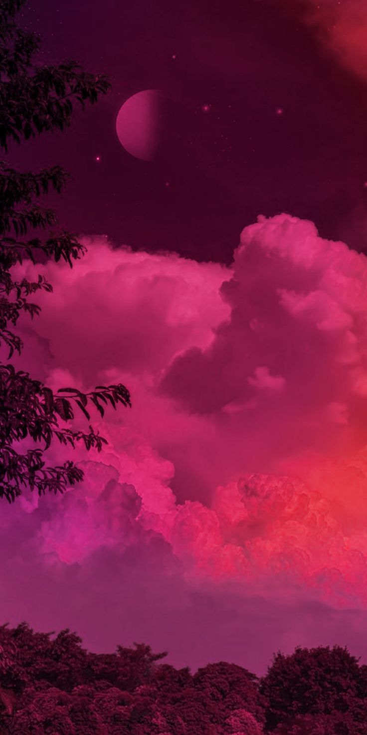 Pink Cloud Amazing Artistic Landscape Wallpapers