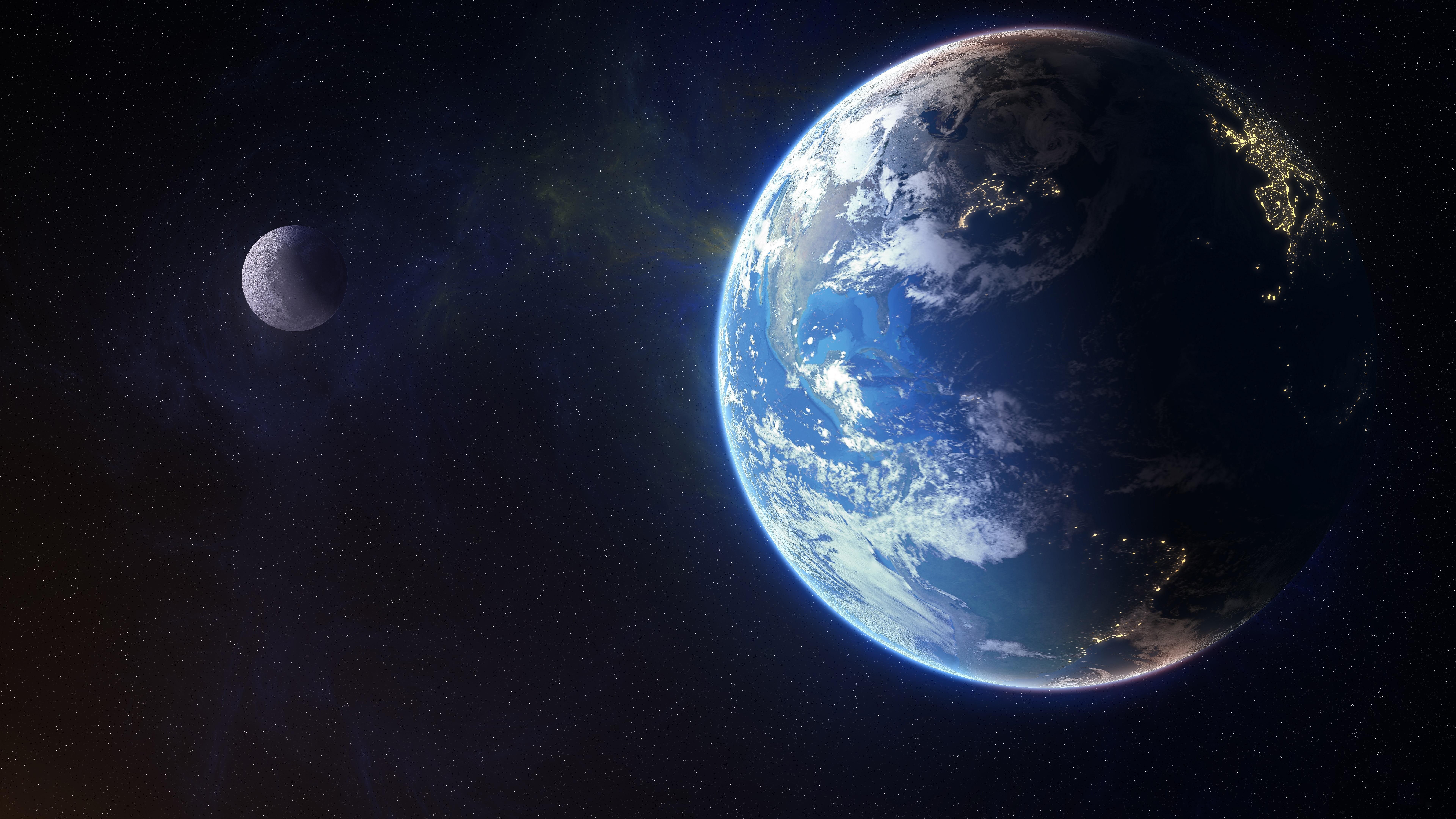 Planet Gaia 4K Art Wallpapers