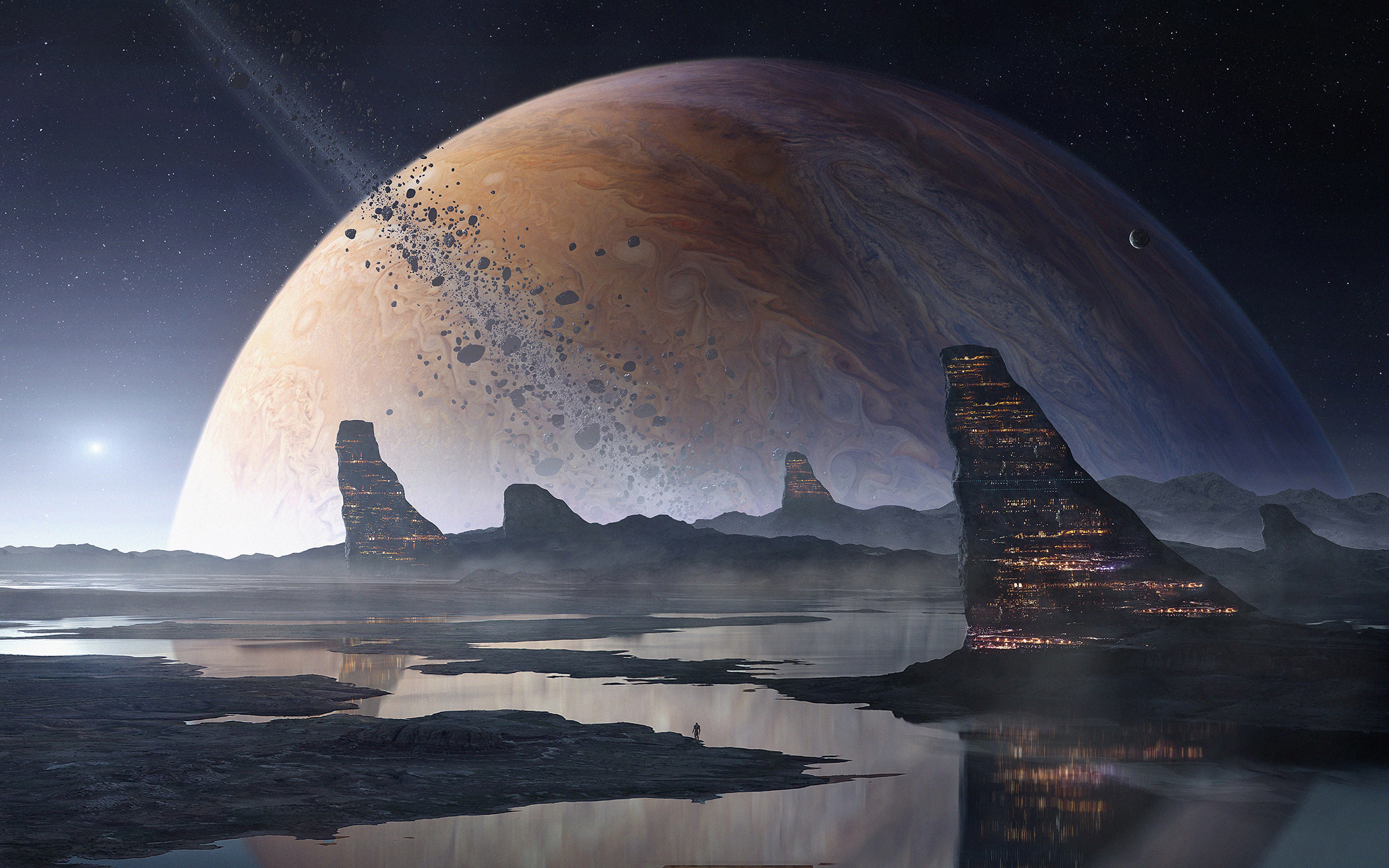 Planet Gaia 4K Art Wallpapers