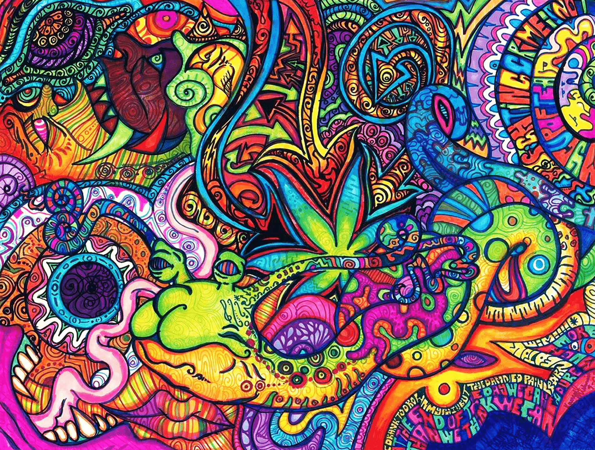 Psychedelic Trippy Art Wallpapers