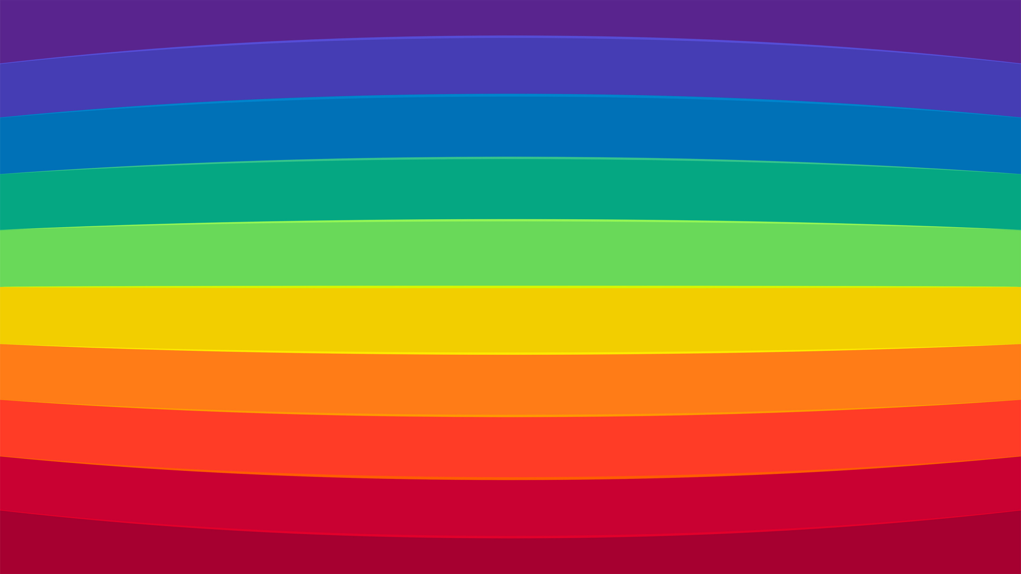 Rainbow 4K Lines Wallpapers